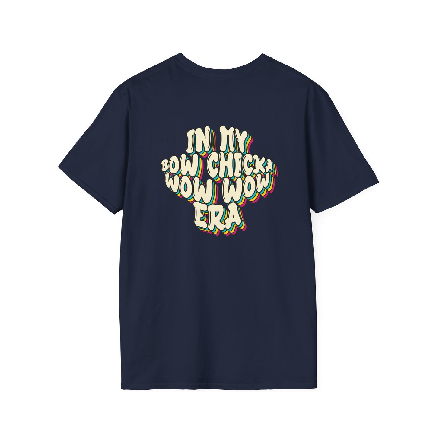 ‘Bow Chicka Wow Wow Era’ Unisex Double-Sided Graphic T-Shirt