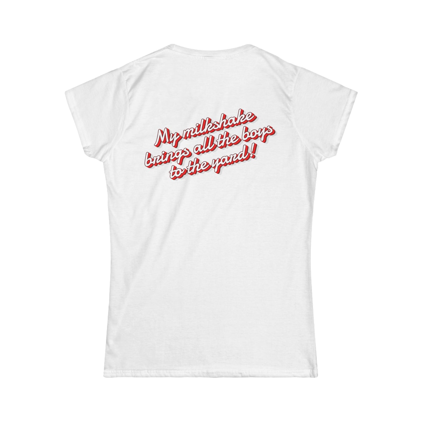 'Milkshake' Women's Double-Sided Graphic T-Shirt