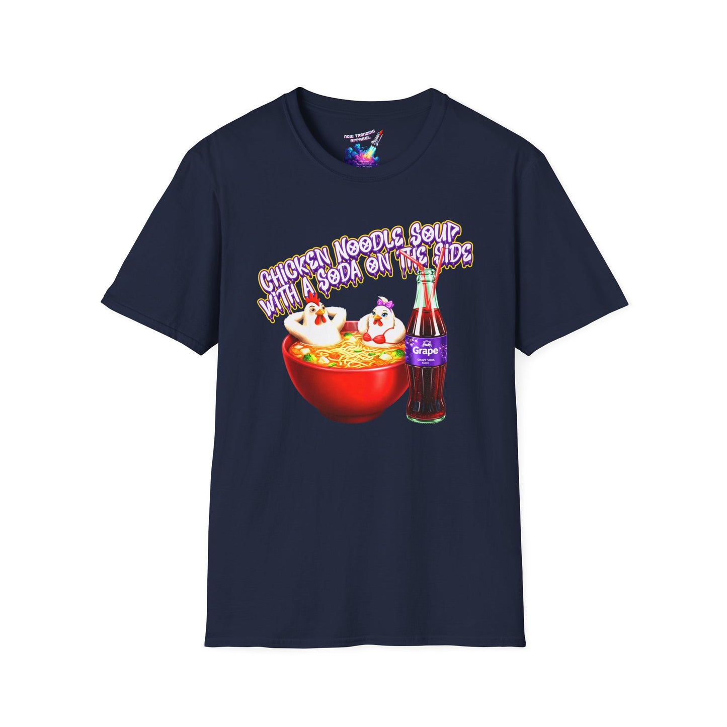 'Chicken Noodle' Unisex Graphic T-Shirt