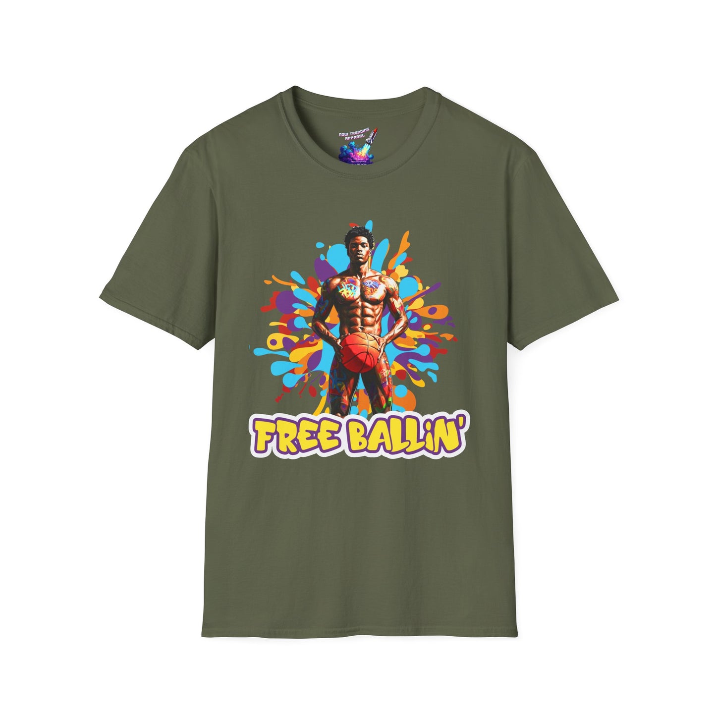 'Free Ballin' Unisex Graphic T-Shirt