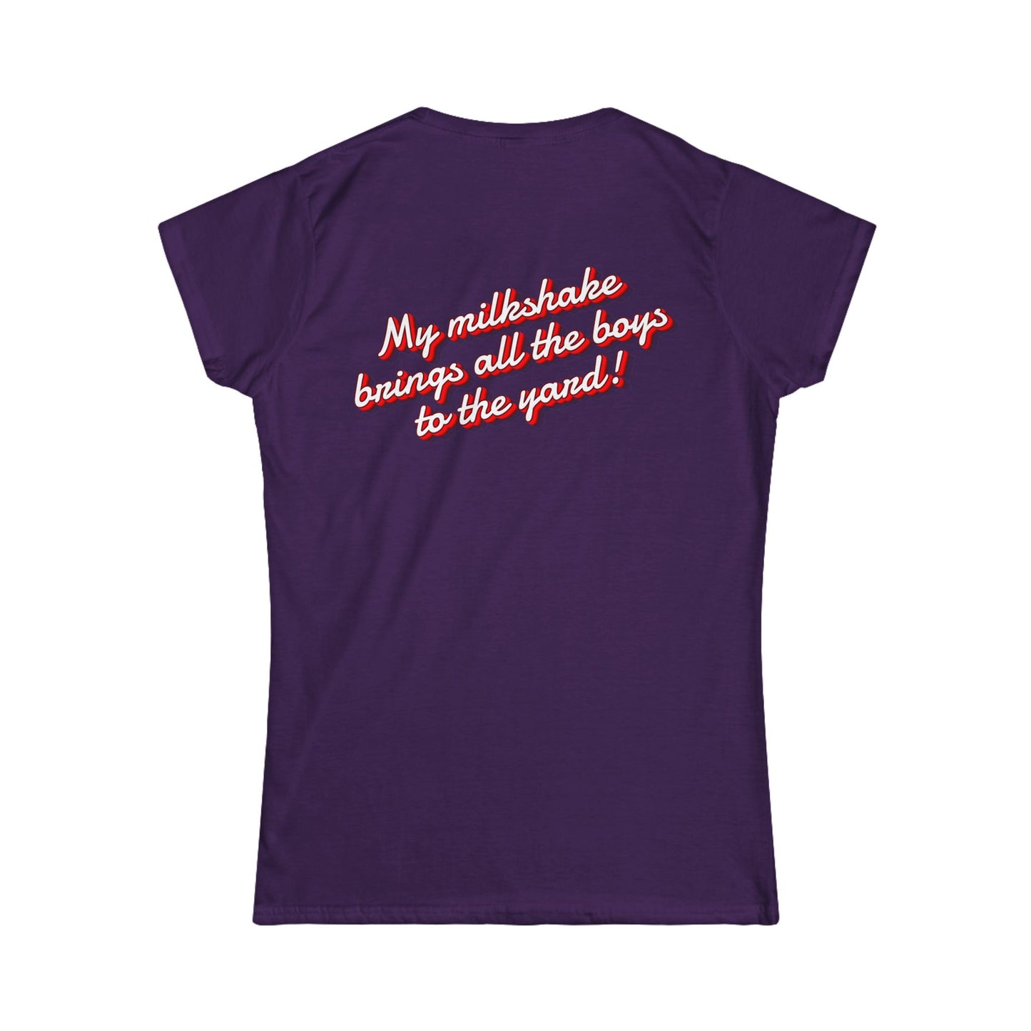 'Milkshake' Women's Double-Sided Graphic T-Shirt