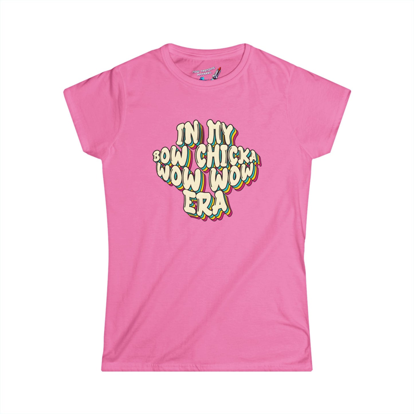 ‘Bow Chicka Wow Wow Era’ Women's Graphic T-Shirt