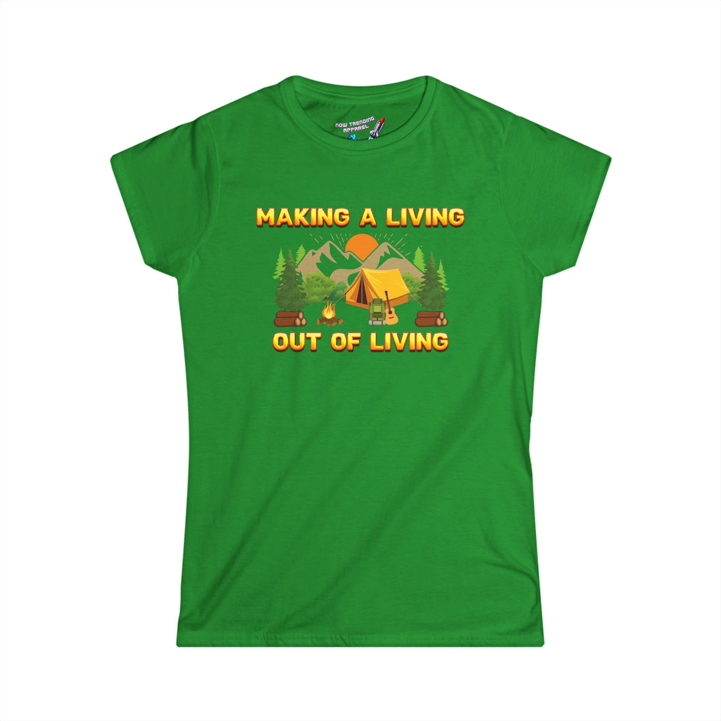 'Making a Living' Women's Graphic T-Shirt