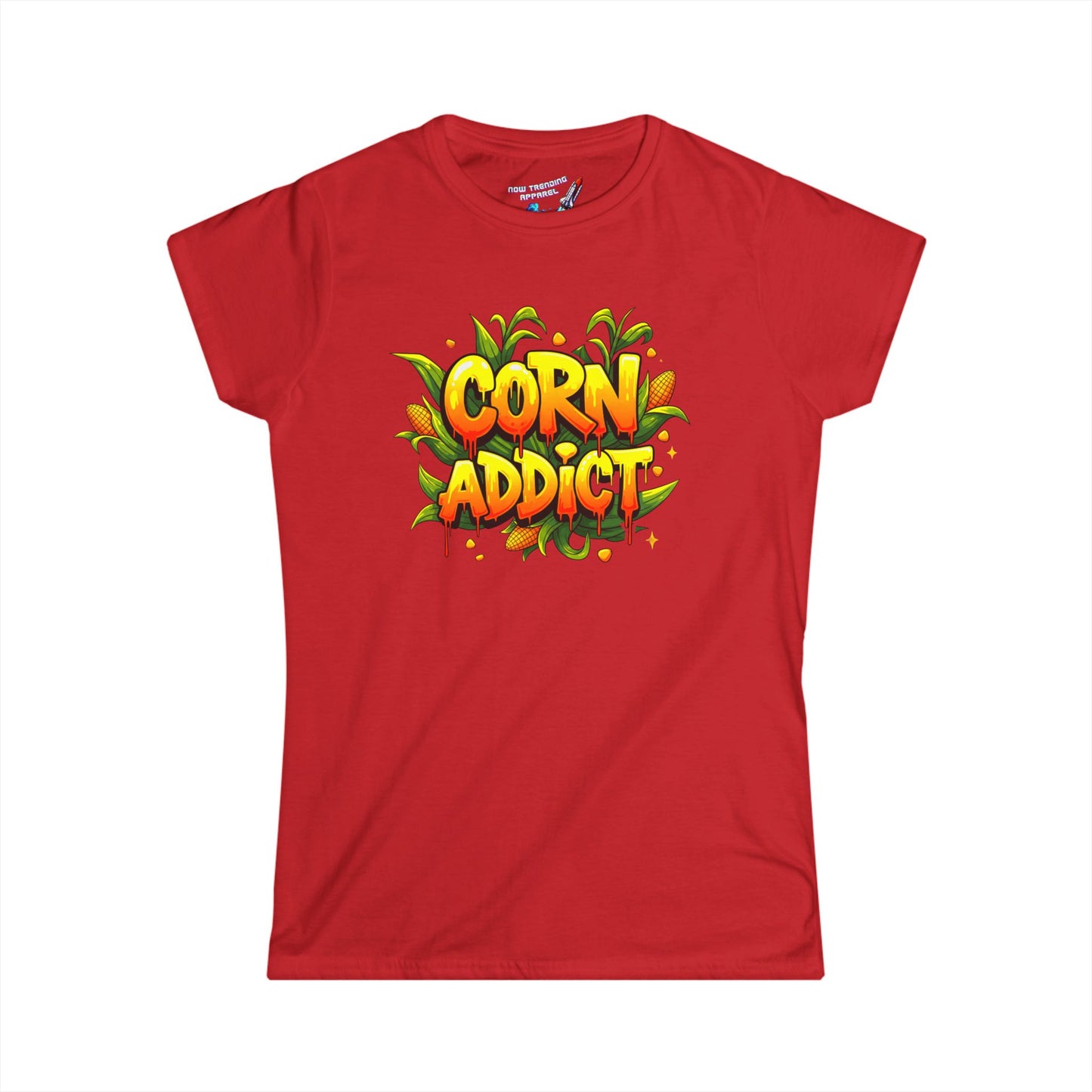 ‘Corn Addict’ Women's Graphic T-Shirt