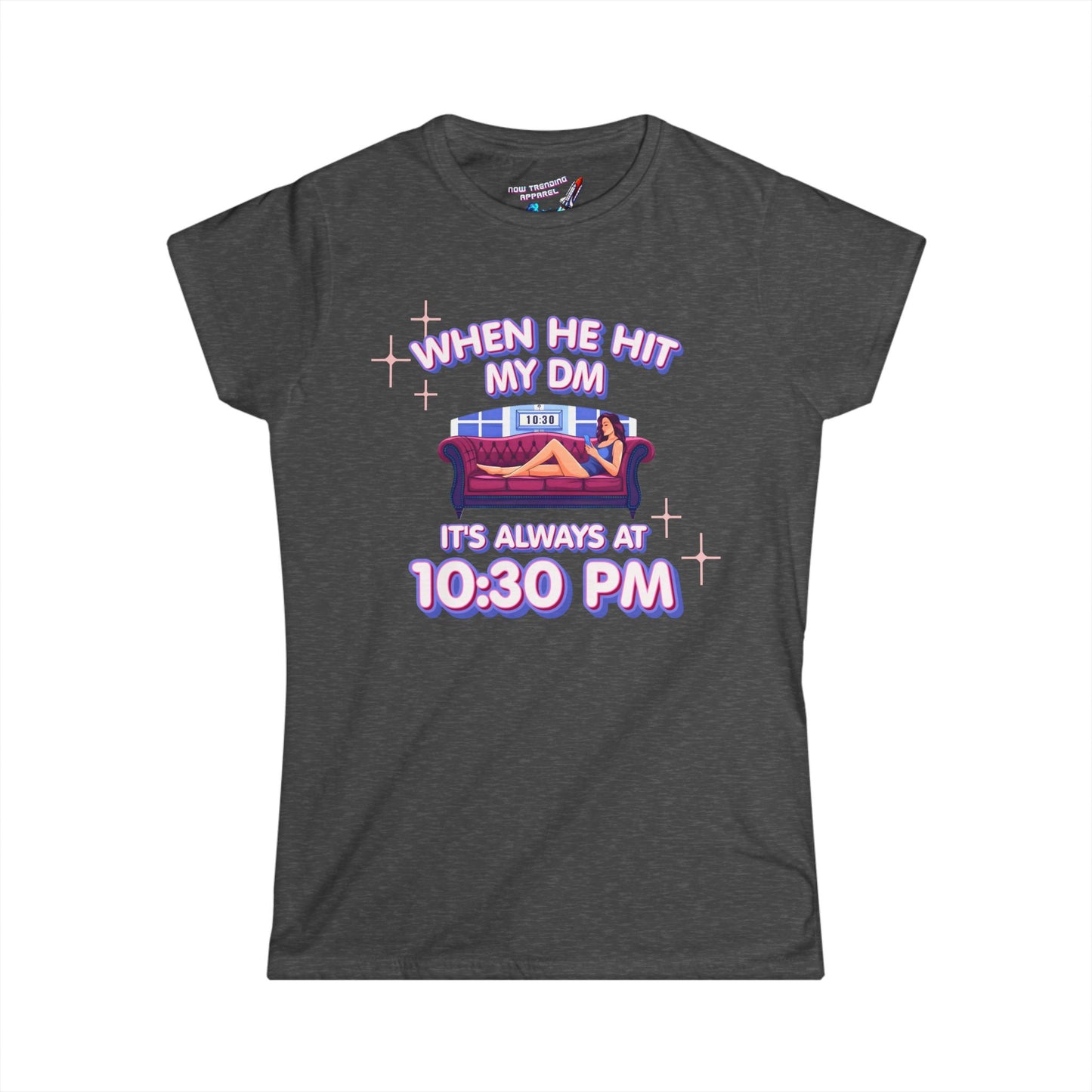 'Hit My DM' Women's Graphic T-Shirt