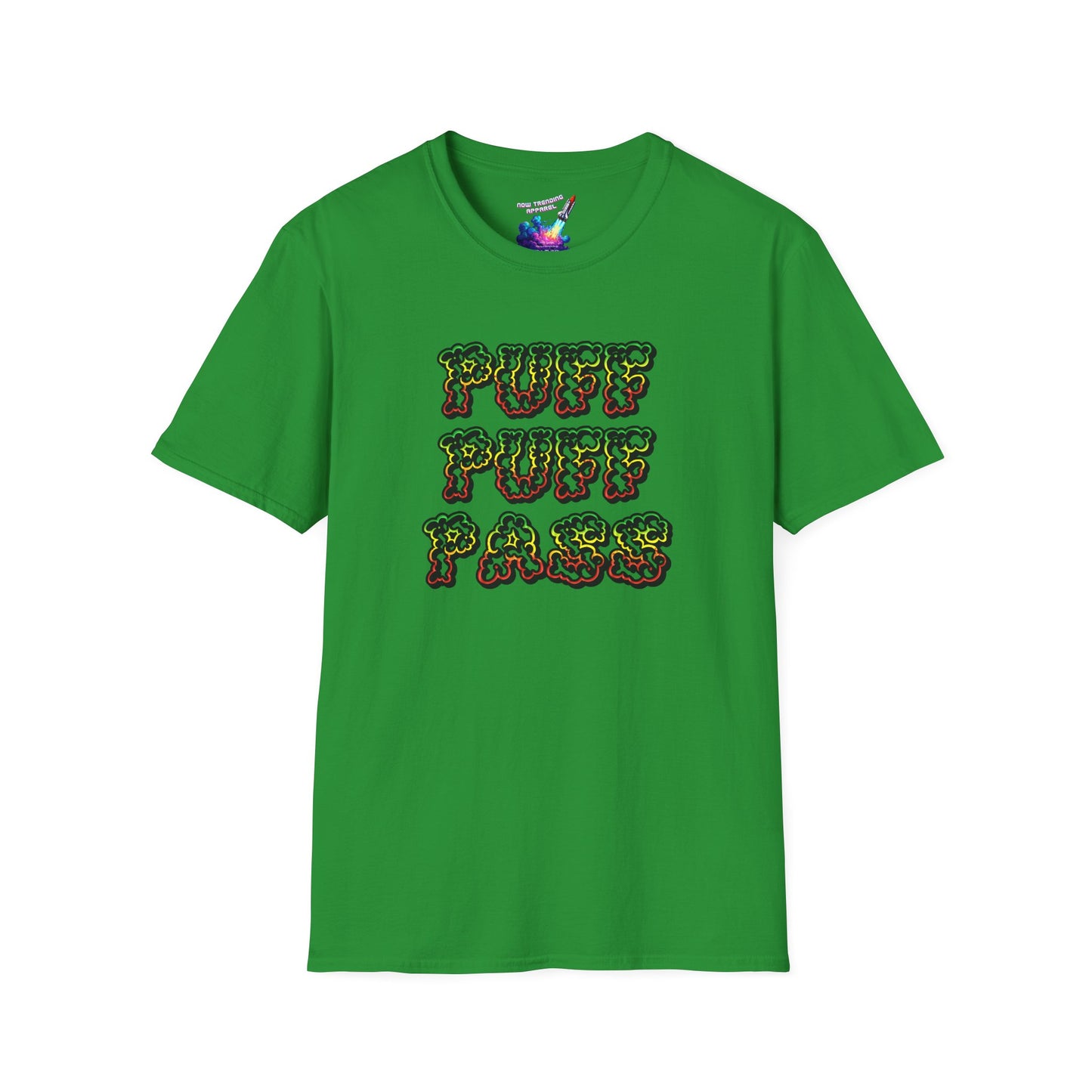 ‘PUFF PUFF PASS’ Unisex Graphic T-Shirt