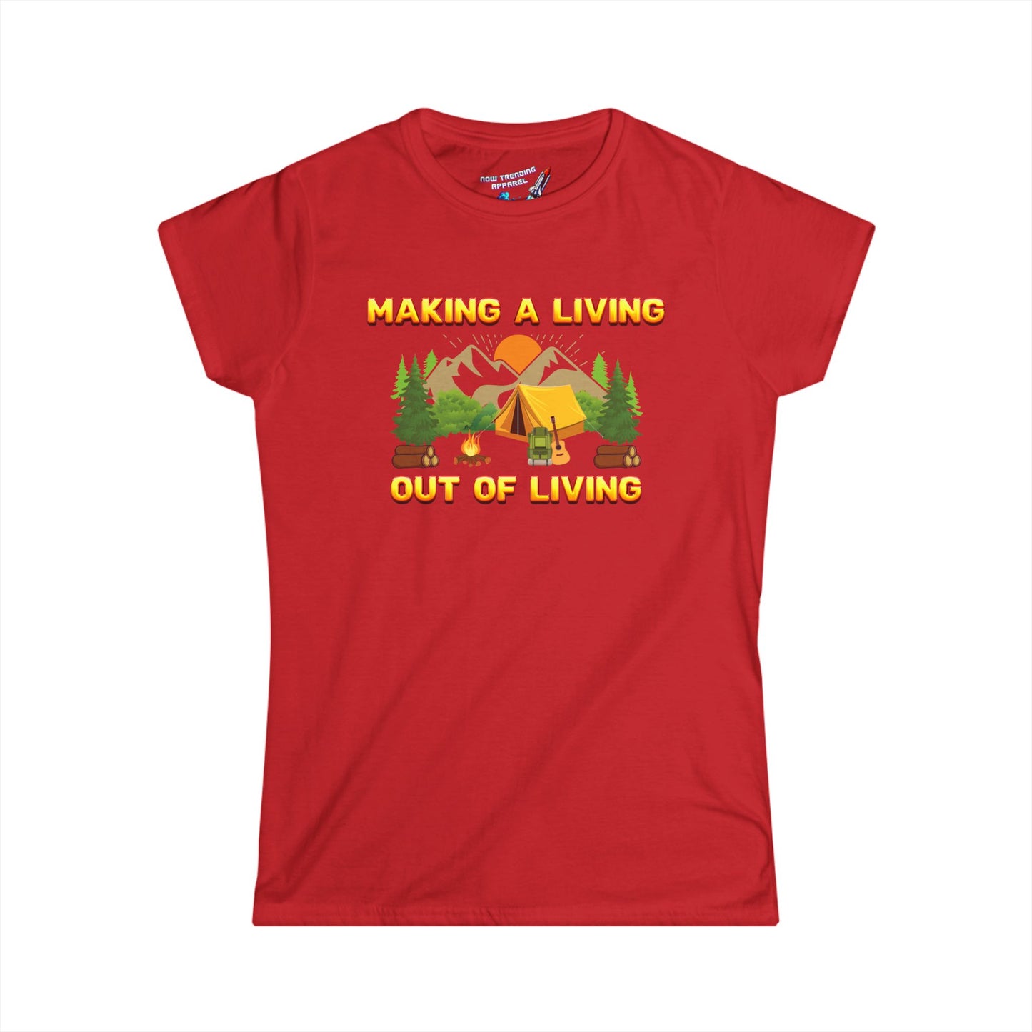 'Making a Living' Women's Graphic T-Shirt