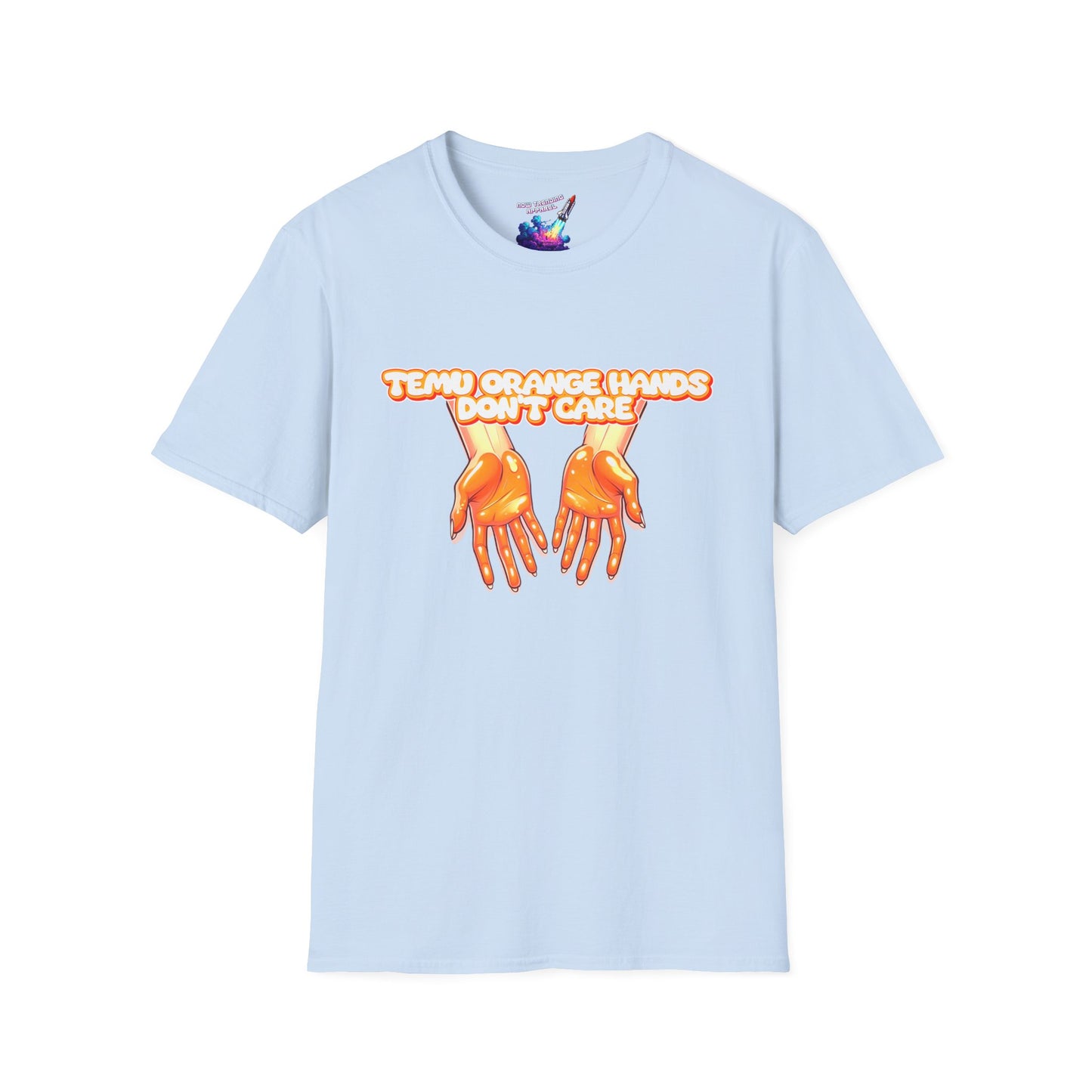 'Temu Orange Hands' Unisex Graphic T-Shirt