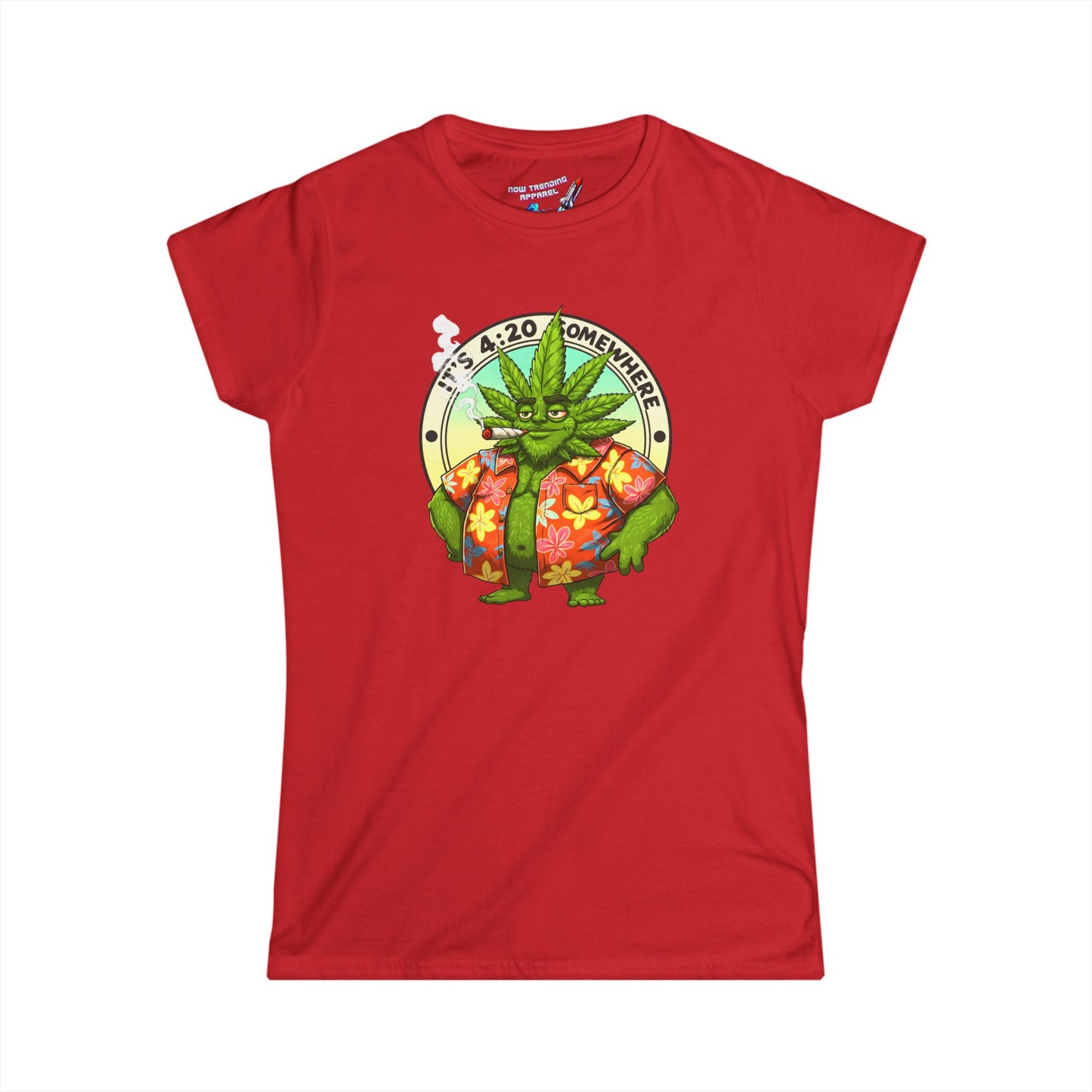 'It's 4:20 Somewhere' Women's Graphic T-Shirt