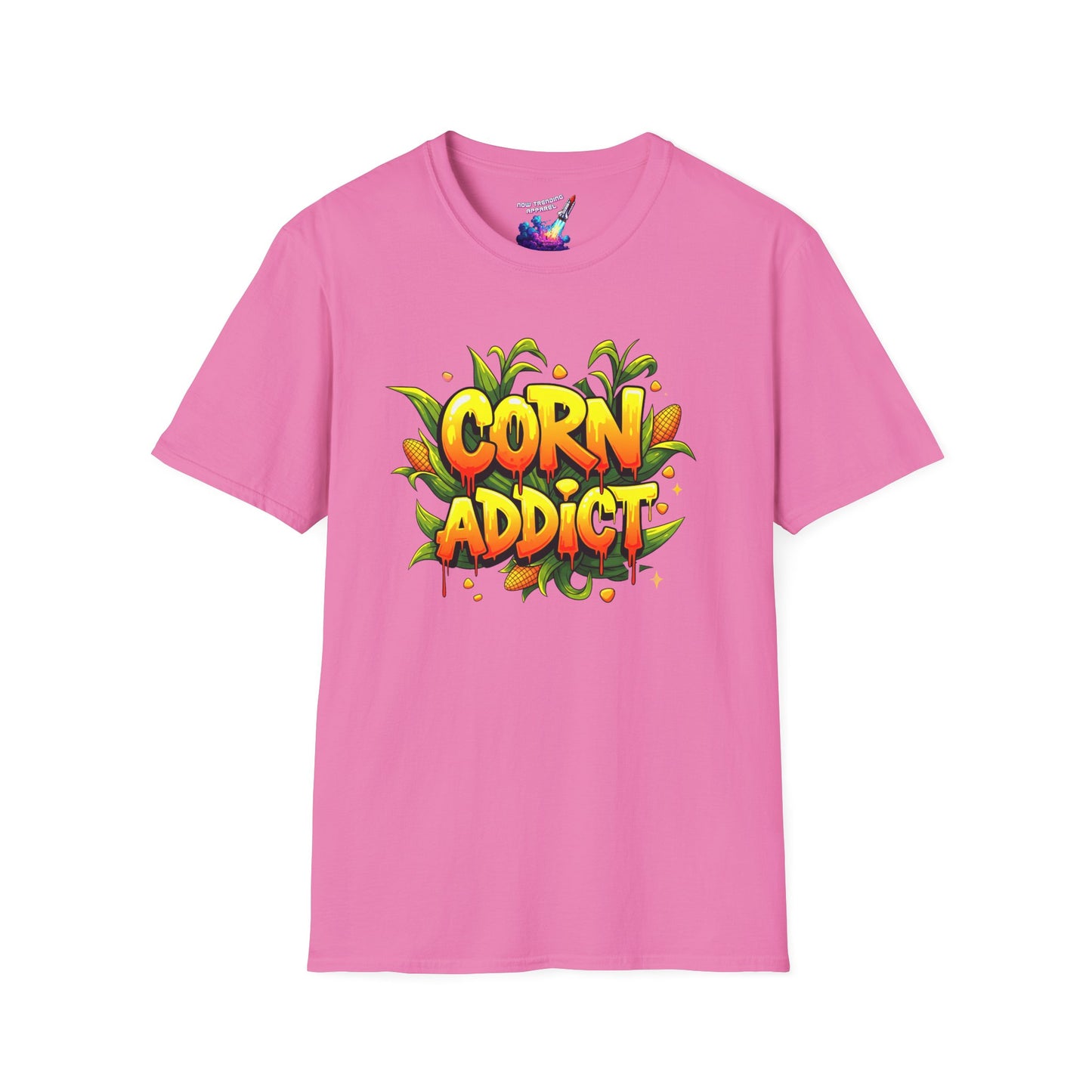 ‘Corn Addict’ Unisex Graphic T-Shirt