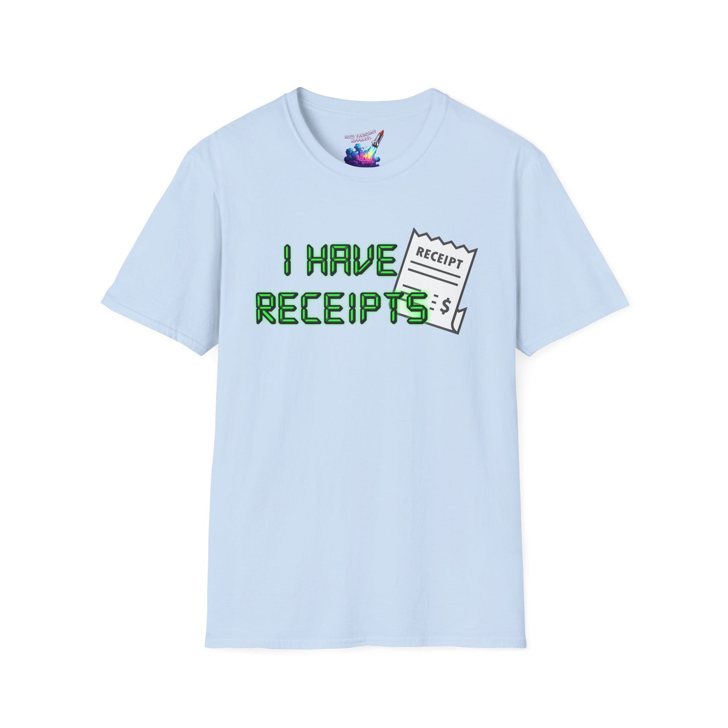 'Receipts' Unisex Graphic T-Shirt