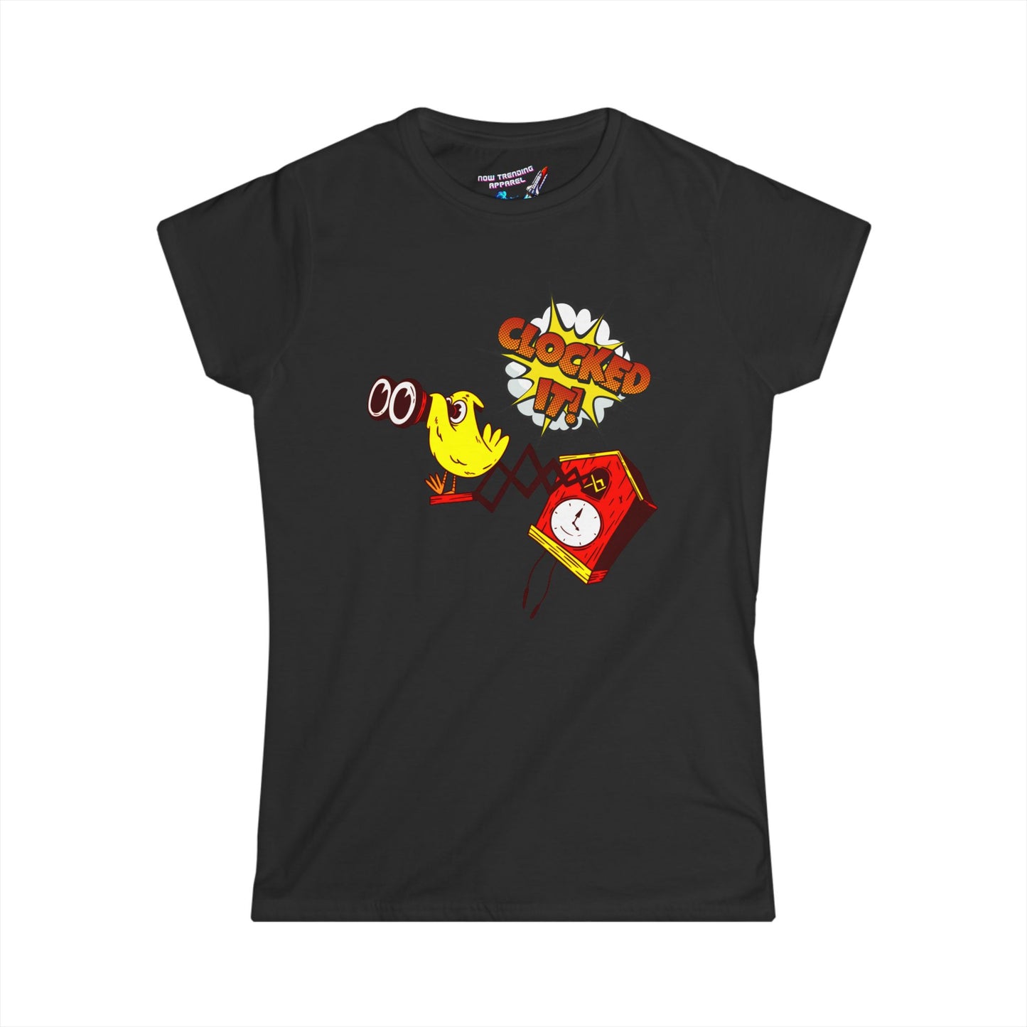 'Clocked It' Women's Graphic T-Shirt