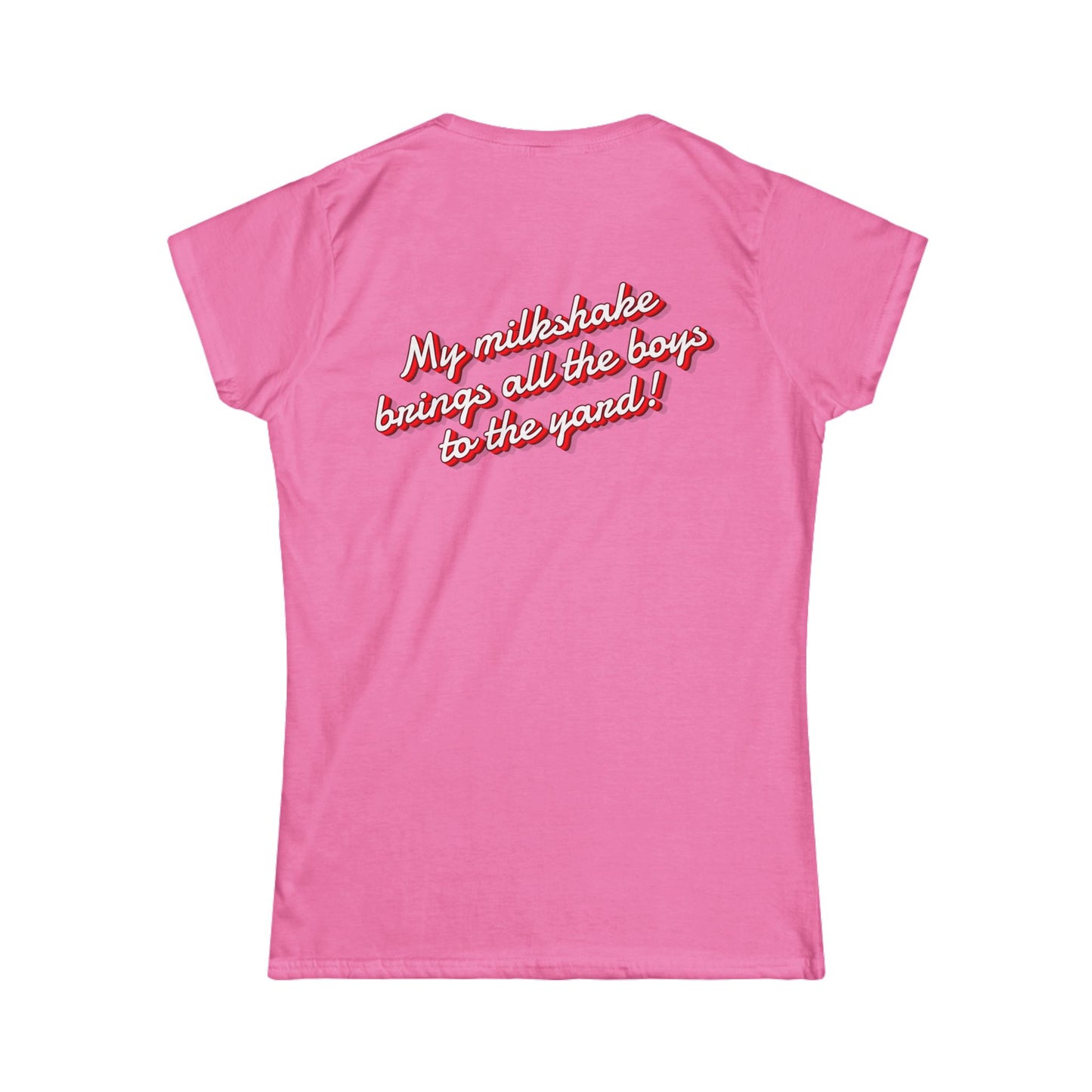 'Milkshake' Women's Double-Sided Graphic T-Shirt