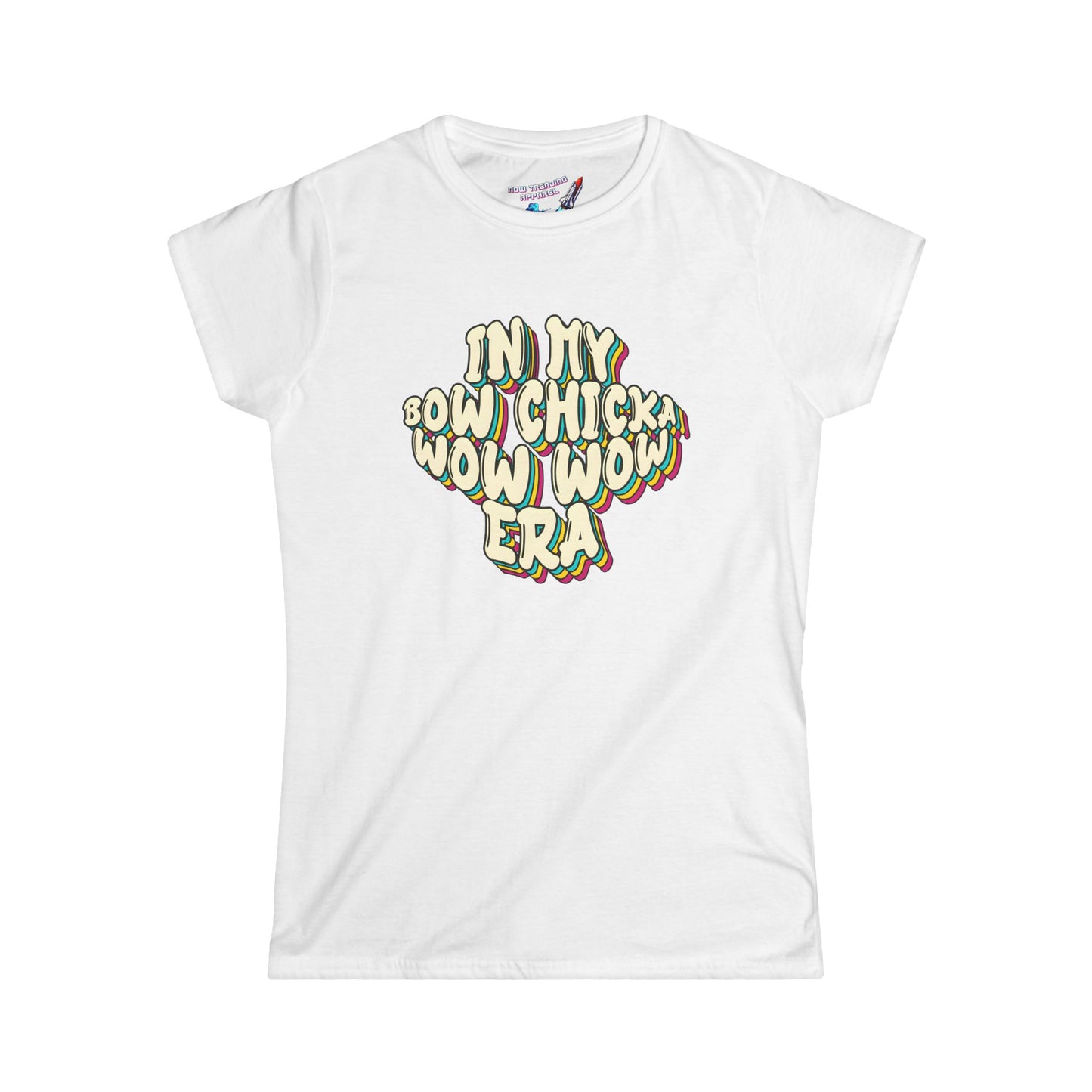 ‘Bow Chicka Wow Wow Era’ Women's Graphic T-Shirt