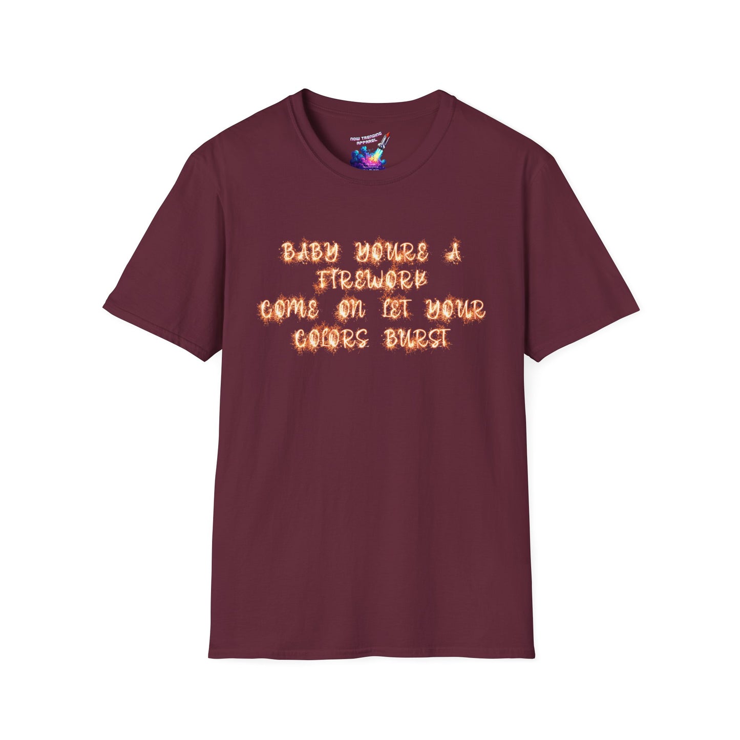 'Fireworks' Unisex Graphic T-Shirt