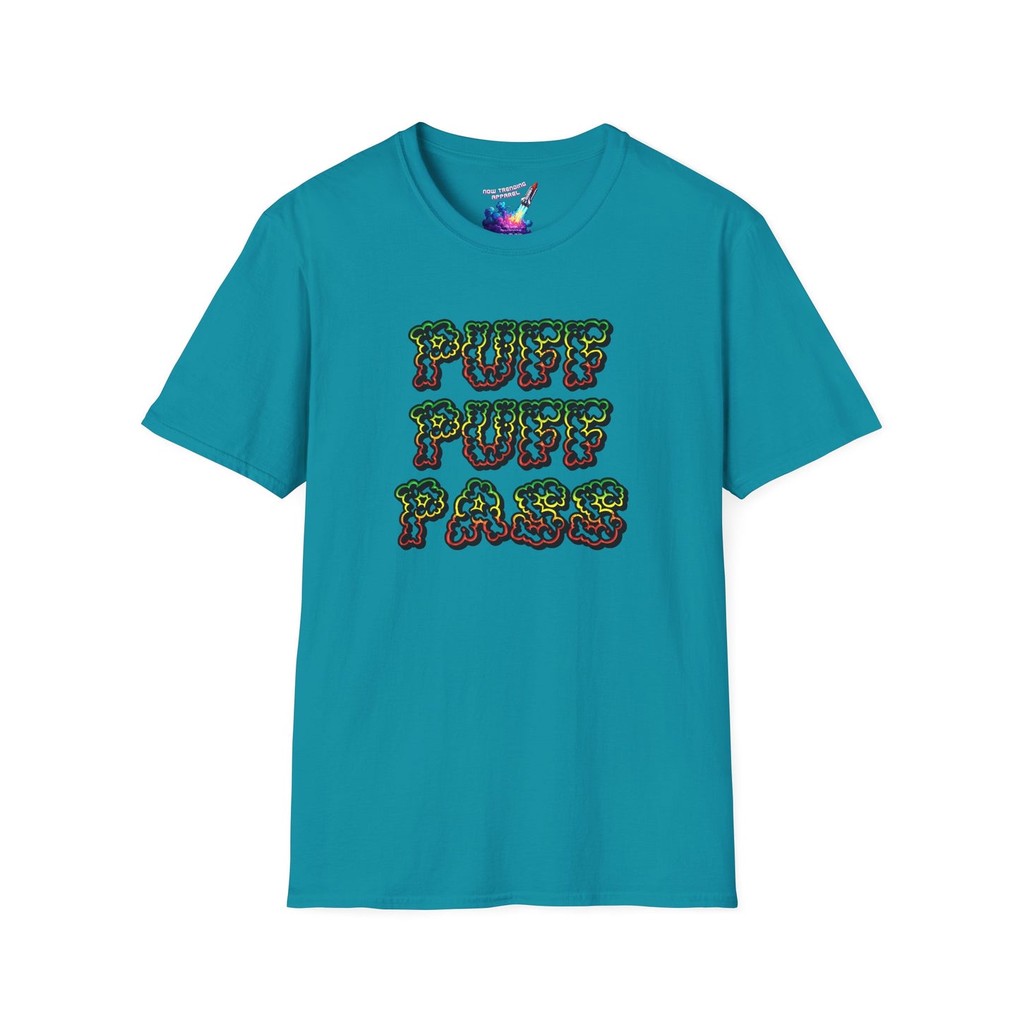 ‘PUFF PUFF PASS’ Unisex Graphic T-Shirt