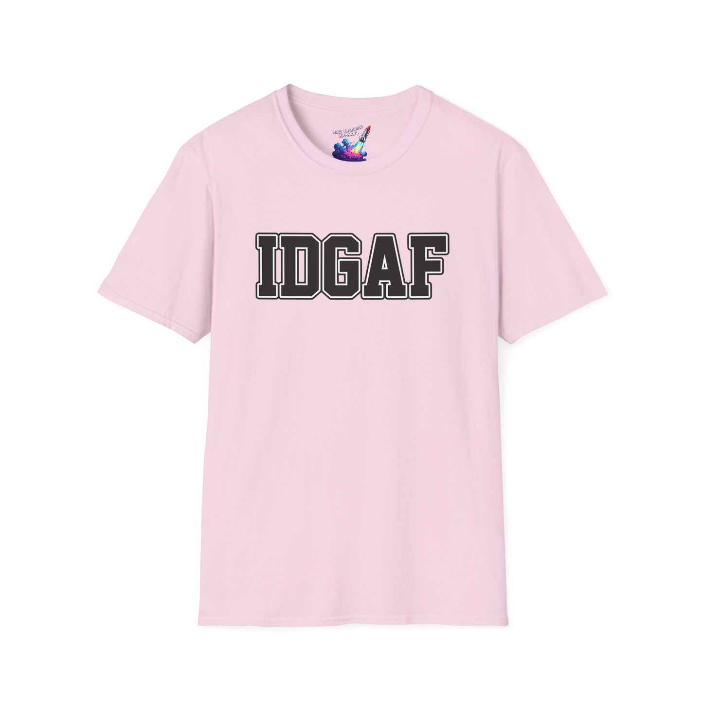 'IDGAF' Unisex Graphic T-Shirt