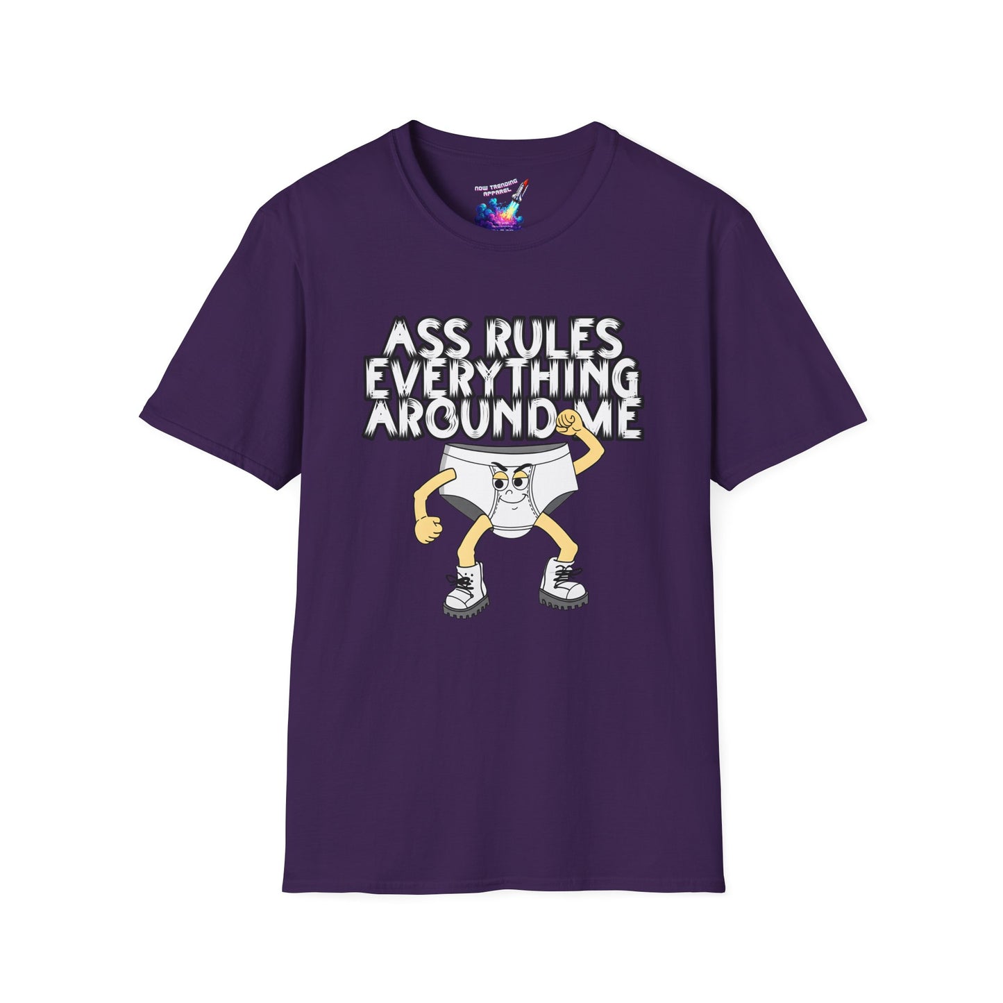 'Ass Rules Everything' Unisex Graphic T-Shirt