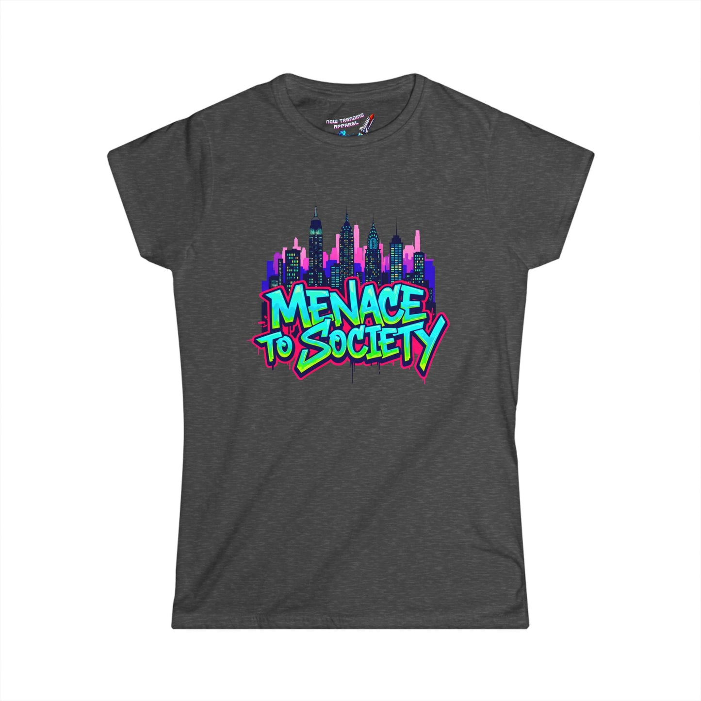 'Menace to Society' Women's Graphic T-Shirt