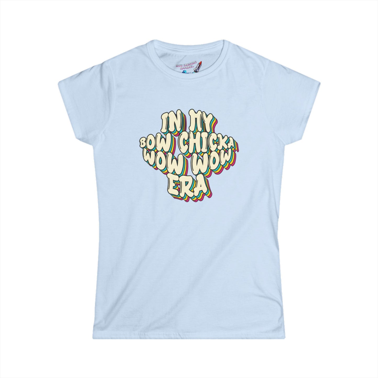 ‘Bow Chicka Wow Wow Era’ Women's Graphic T-Shirt