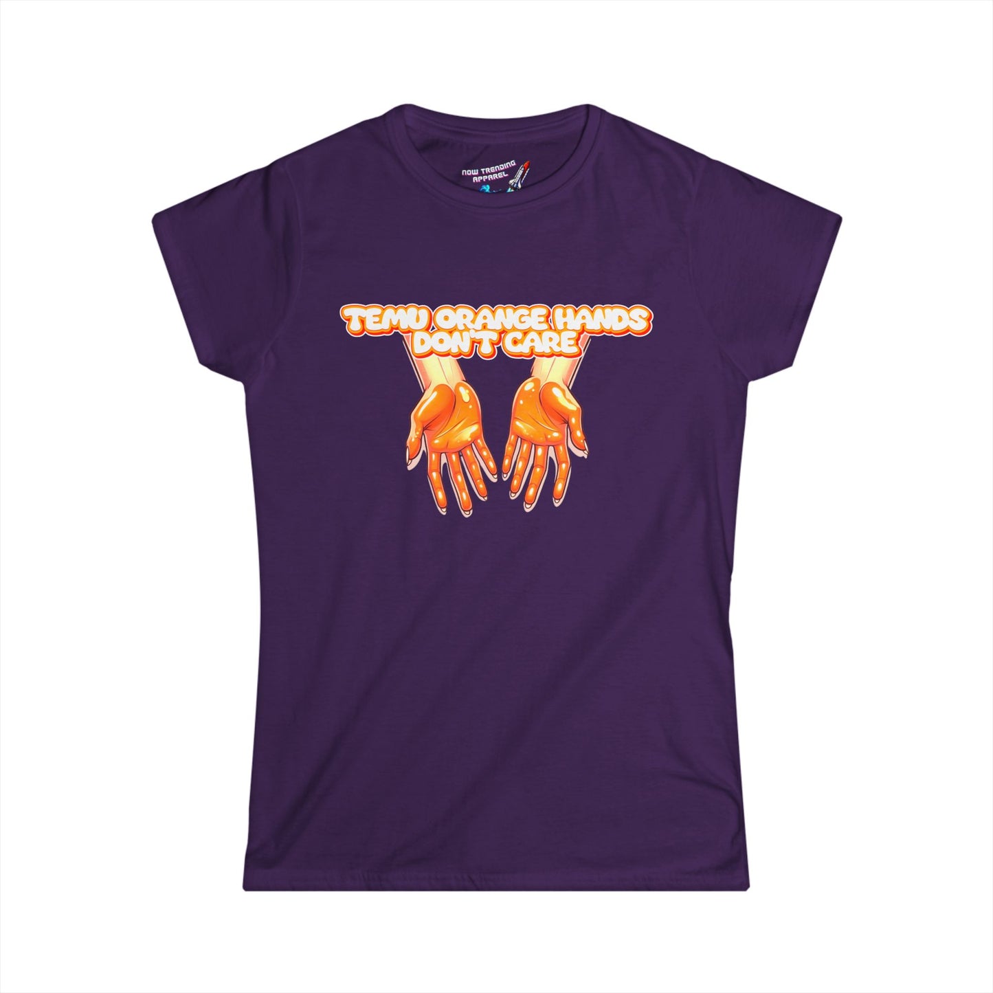 'Temu Orange Hands' Women's Graphic T-Shirt