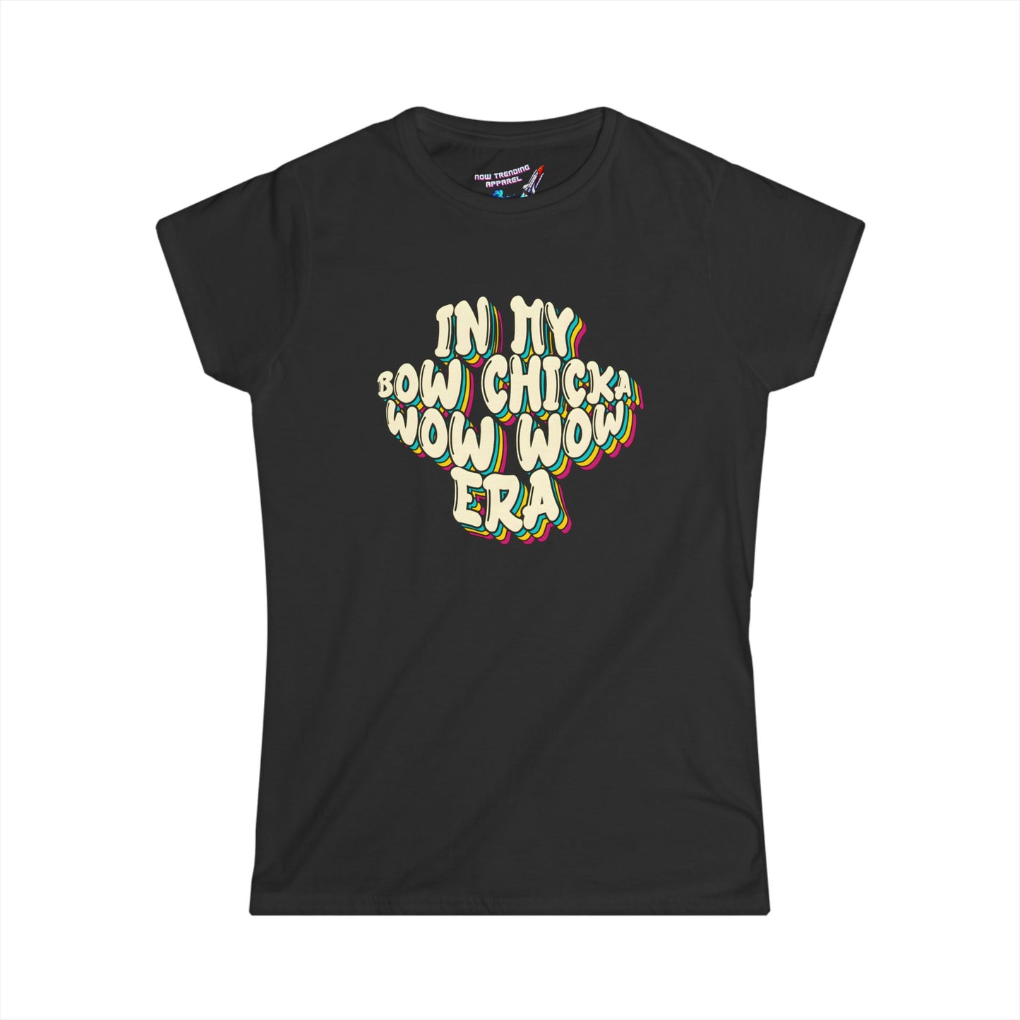 ‘Bow Chicka Wow Wow Era’ Women's Graphic T-Shirt
