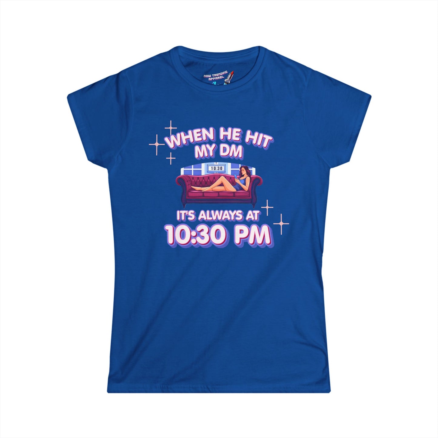 'Hit My DM' Women's Graphic T-Shirt