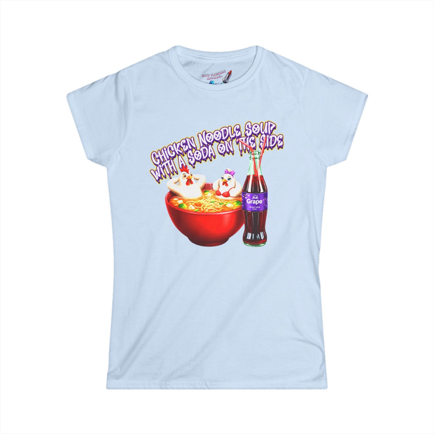 ‘Chicken Noodle’ Women's Graphic T-Shirt