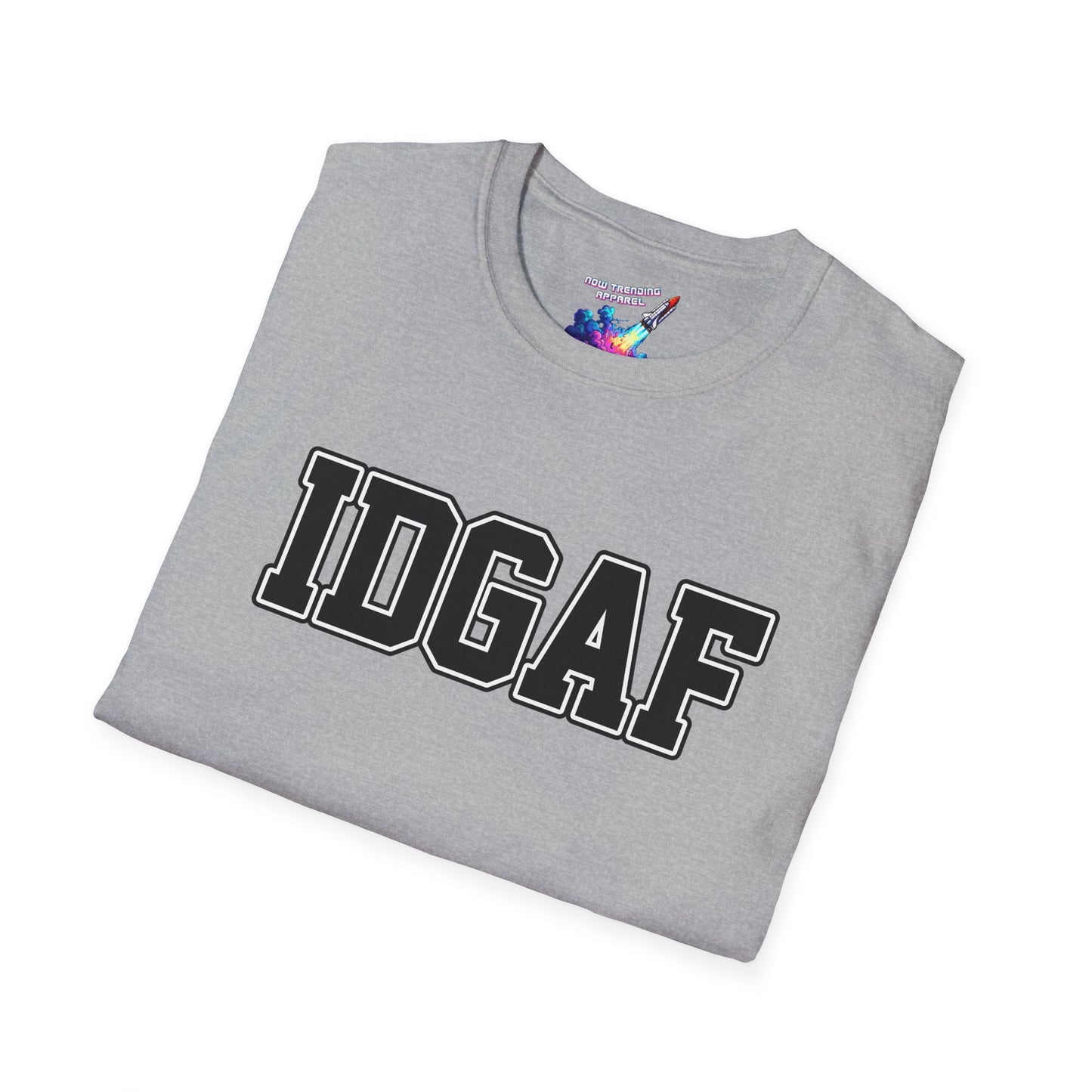 'IDGAF' Unisex Graphic T-Shirt