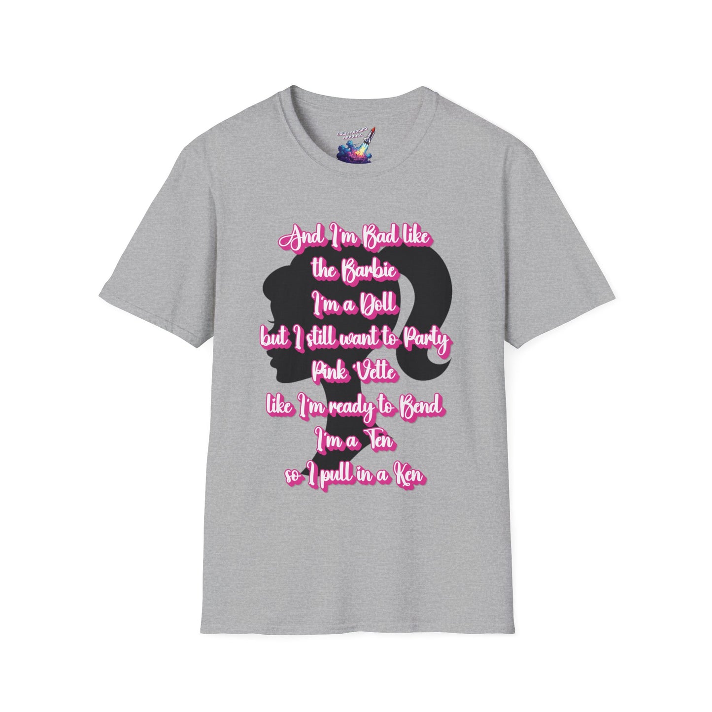 'Bad Like Barbie' Unisex Graphic T-Shirt