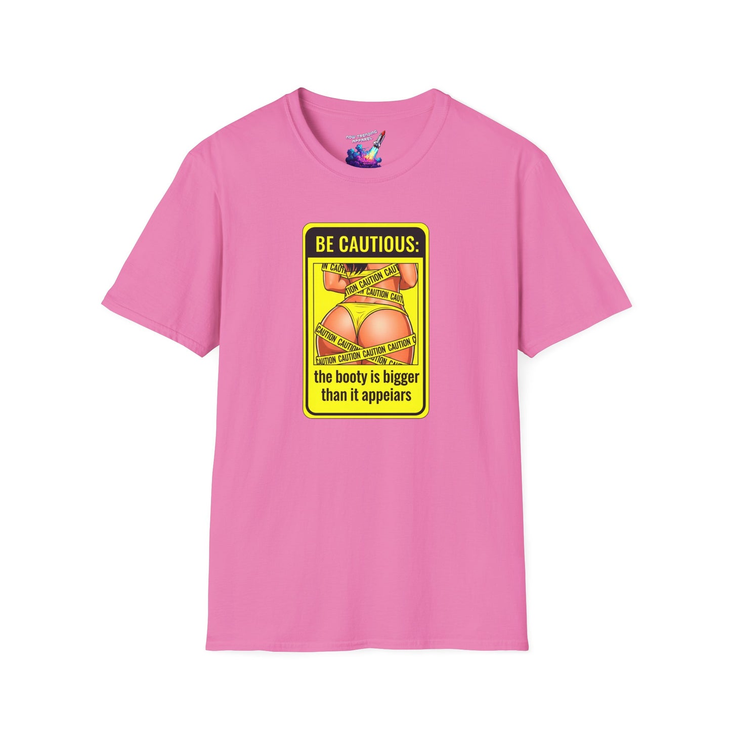 'Be Cautious' Unisex Graphic T-Shirt