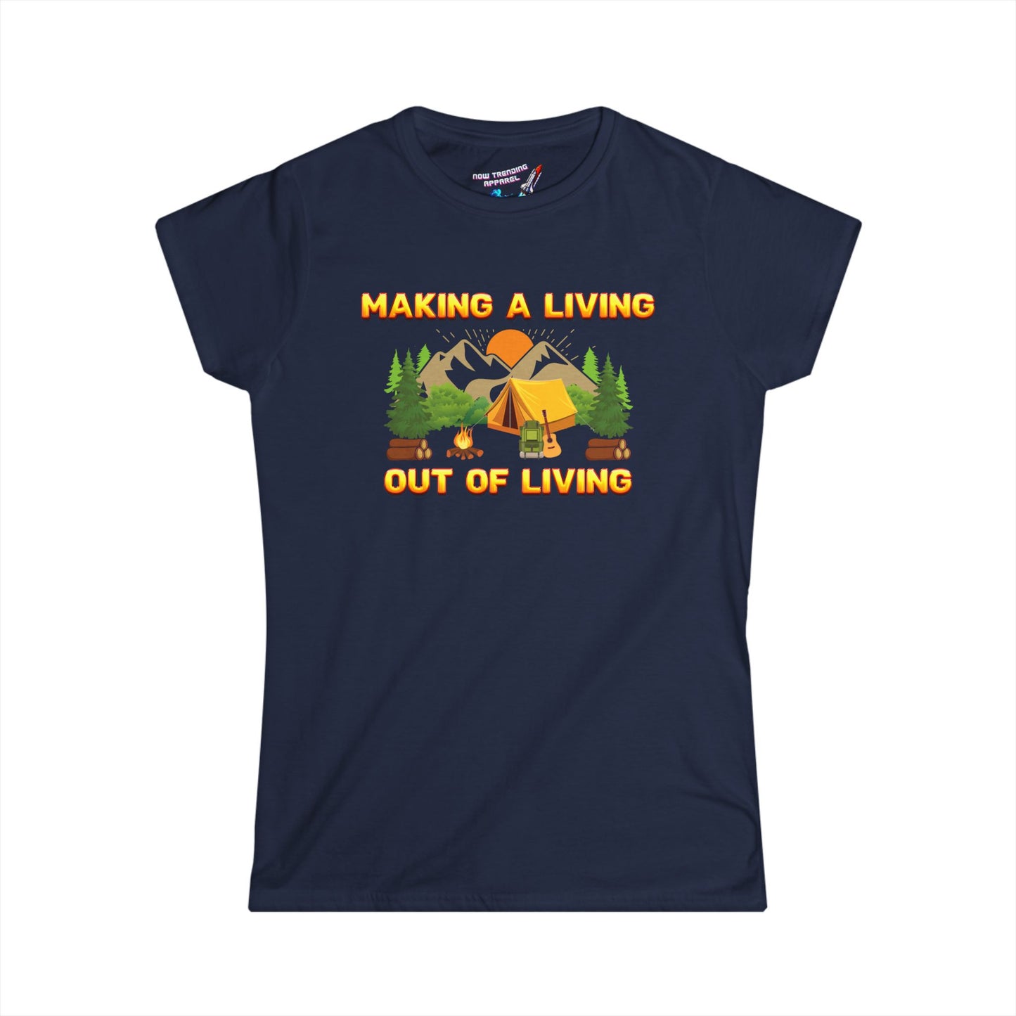 'Making a Living' Women's Graphic T-Shirt