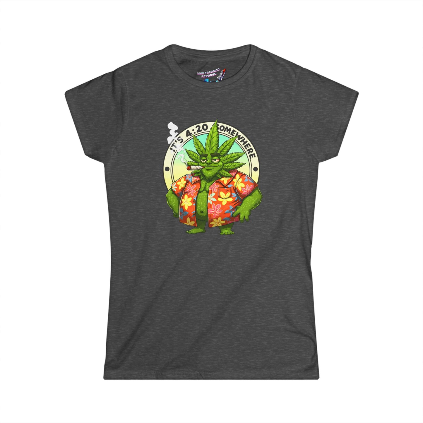 'It's 4:20 Somewhere' Women's Graphic T-Shirt