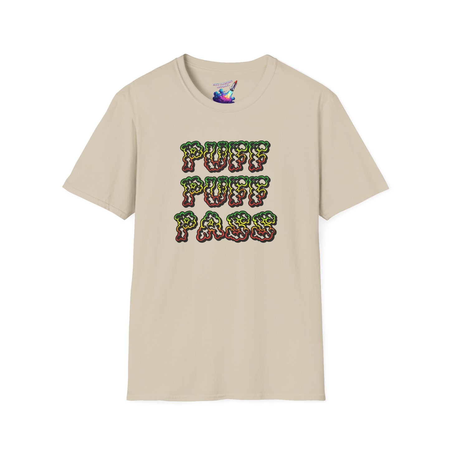 ‘PUFF PUFF PASS’ Unisex Graphic T-Shirt