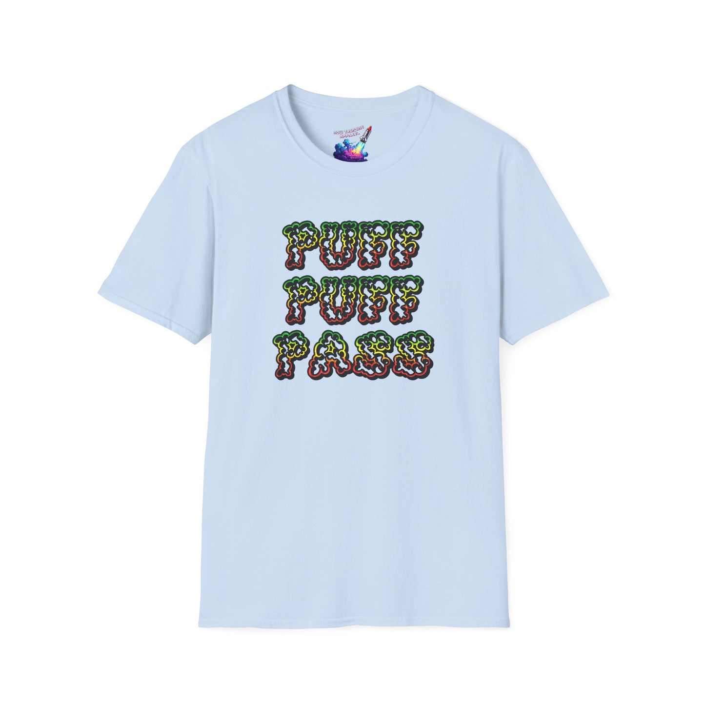 ‘PUFF PUFF PASS’ Unisex Graphic T-Shirt