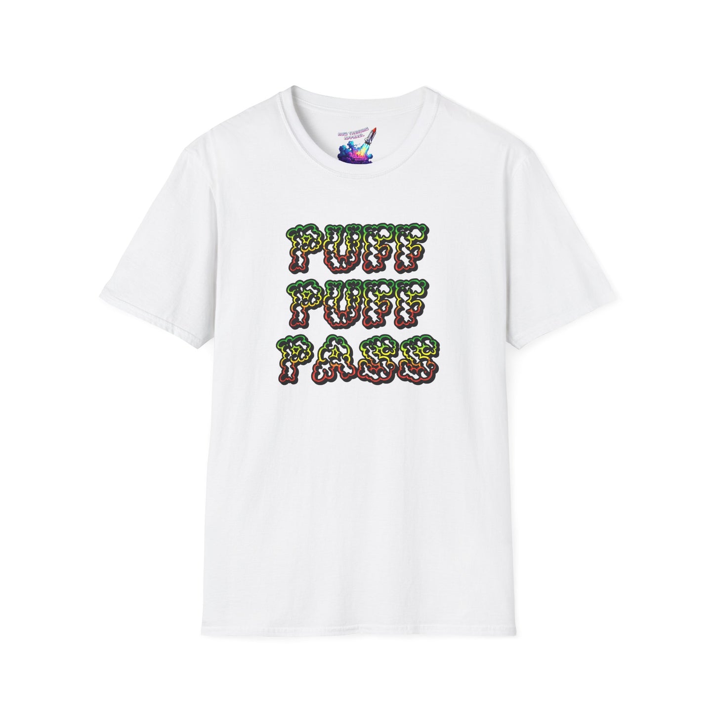 ‘PUFF PUFF PASS’ Unisex Graphic T-Shirt