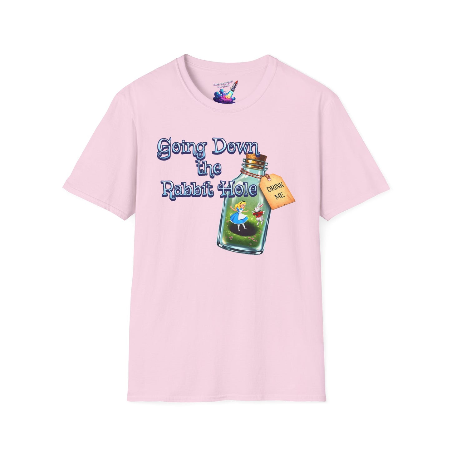 'Rabbit Hole' Unisex Graphic T-Shirt