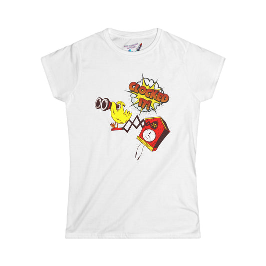 'Clocked It' Women's Graphic T-Shirt