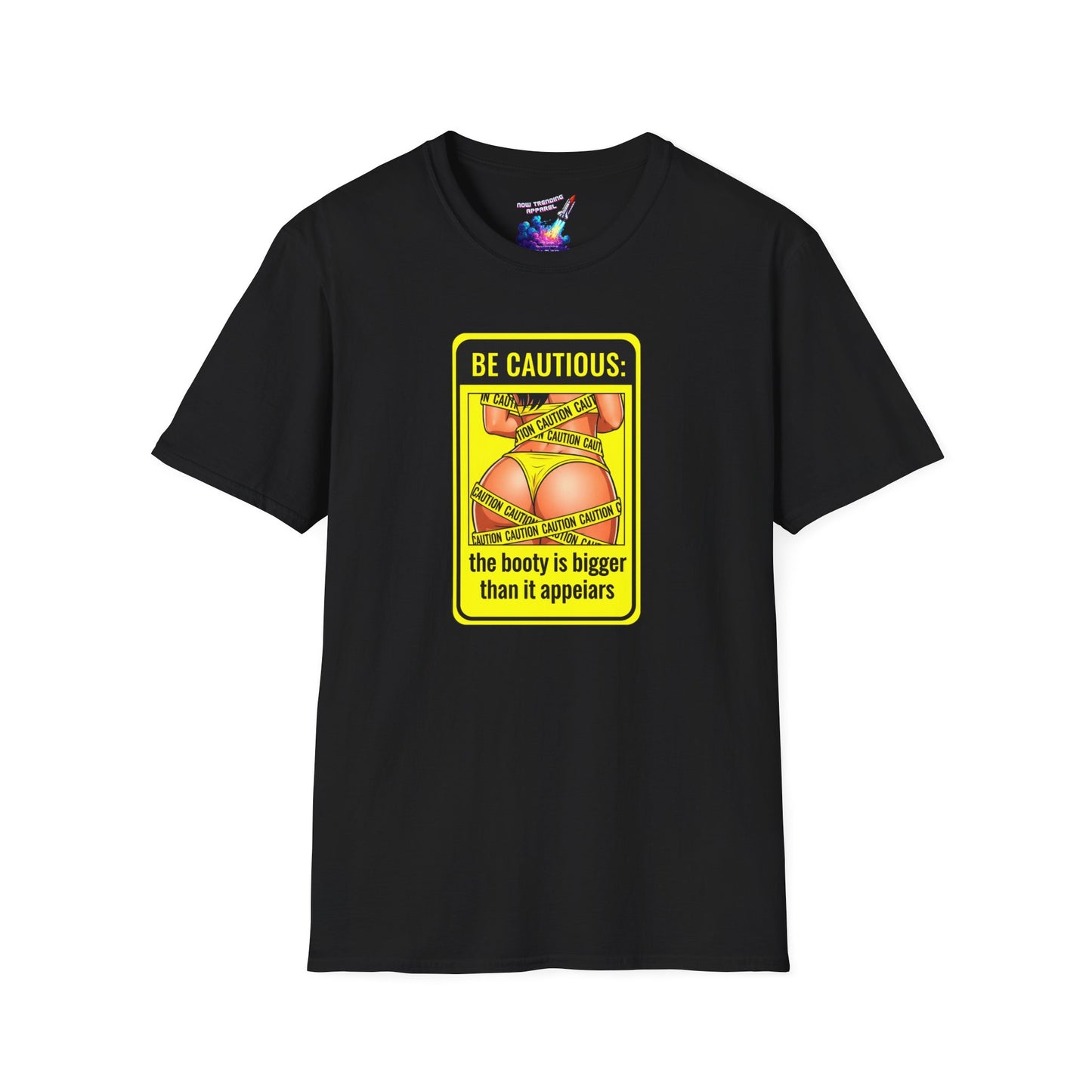 'Be Cautious' Unisex Graphic T-Shirt