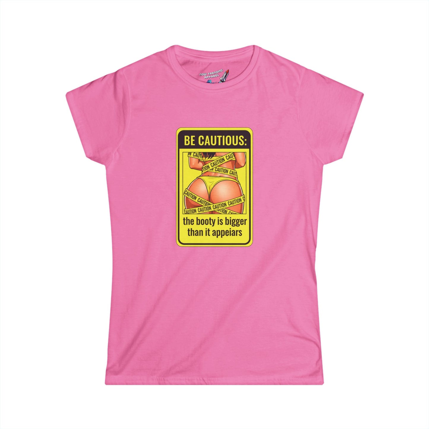 ‘Be Cautious’ Women's Graphic T-Shirt