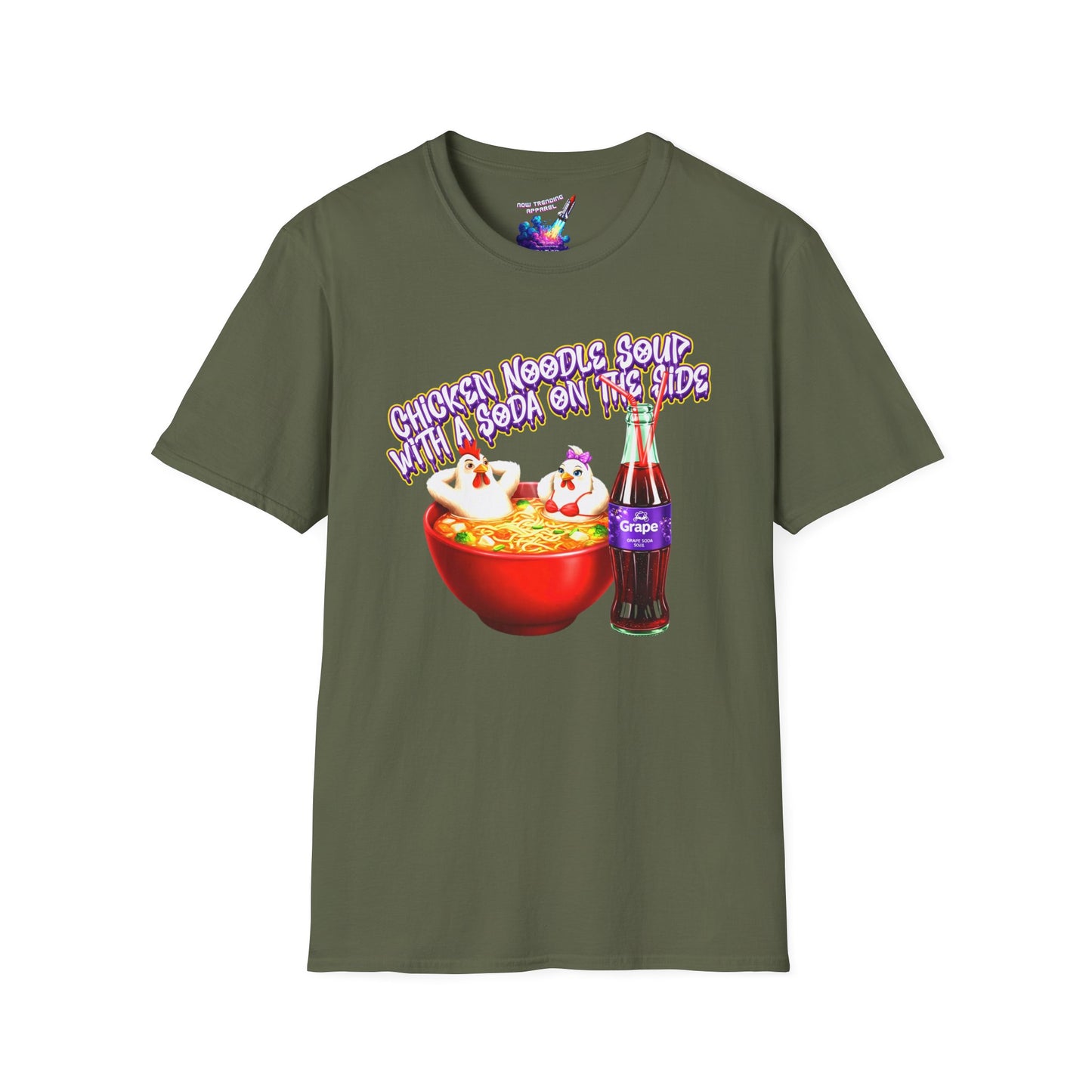 'Chicken Noodle' Unisex Graphic T-Shirt