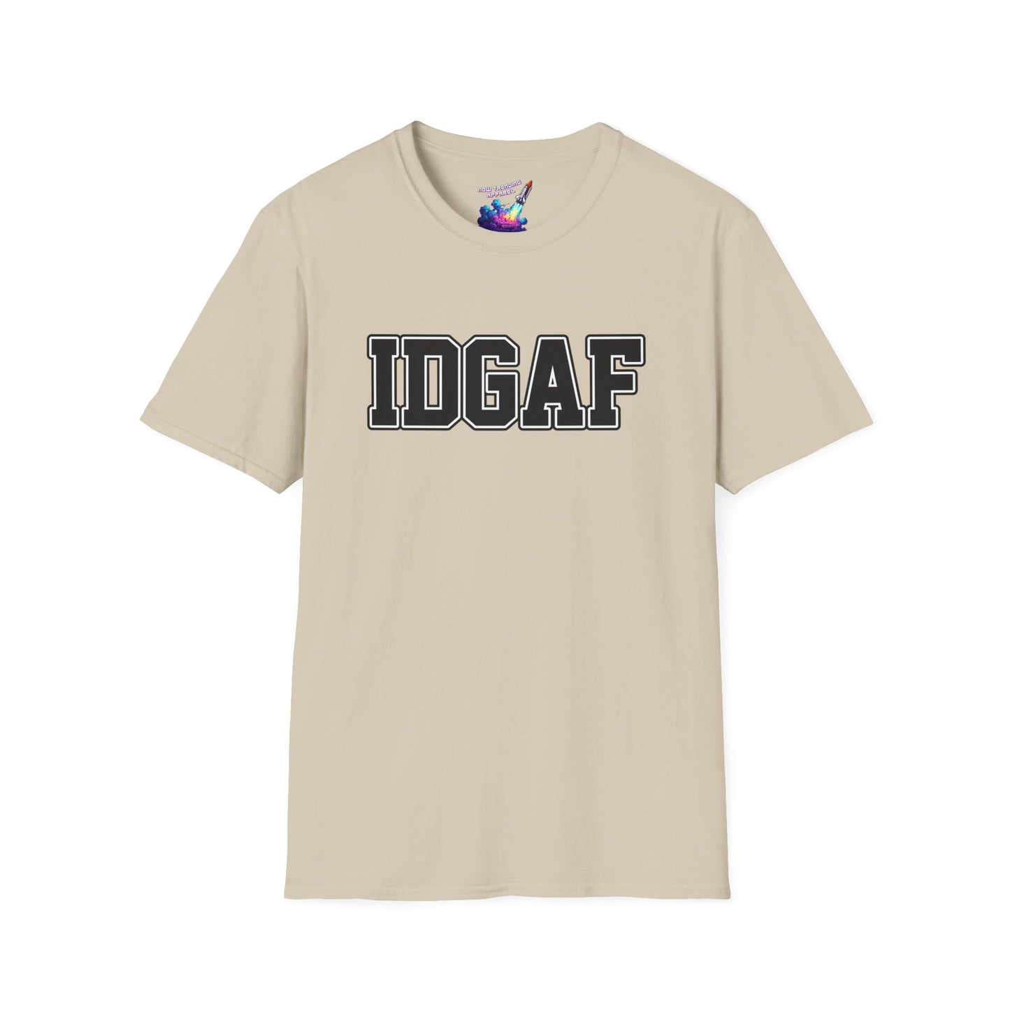 'IDGAF' Unisex Graphic T-Shirt