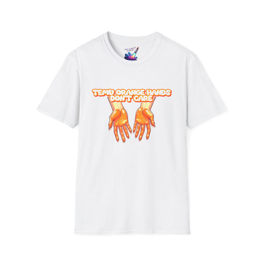 'Temu Orange Hands' Unisex Graphic T-Shirt