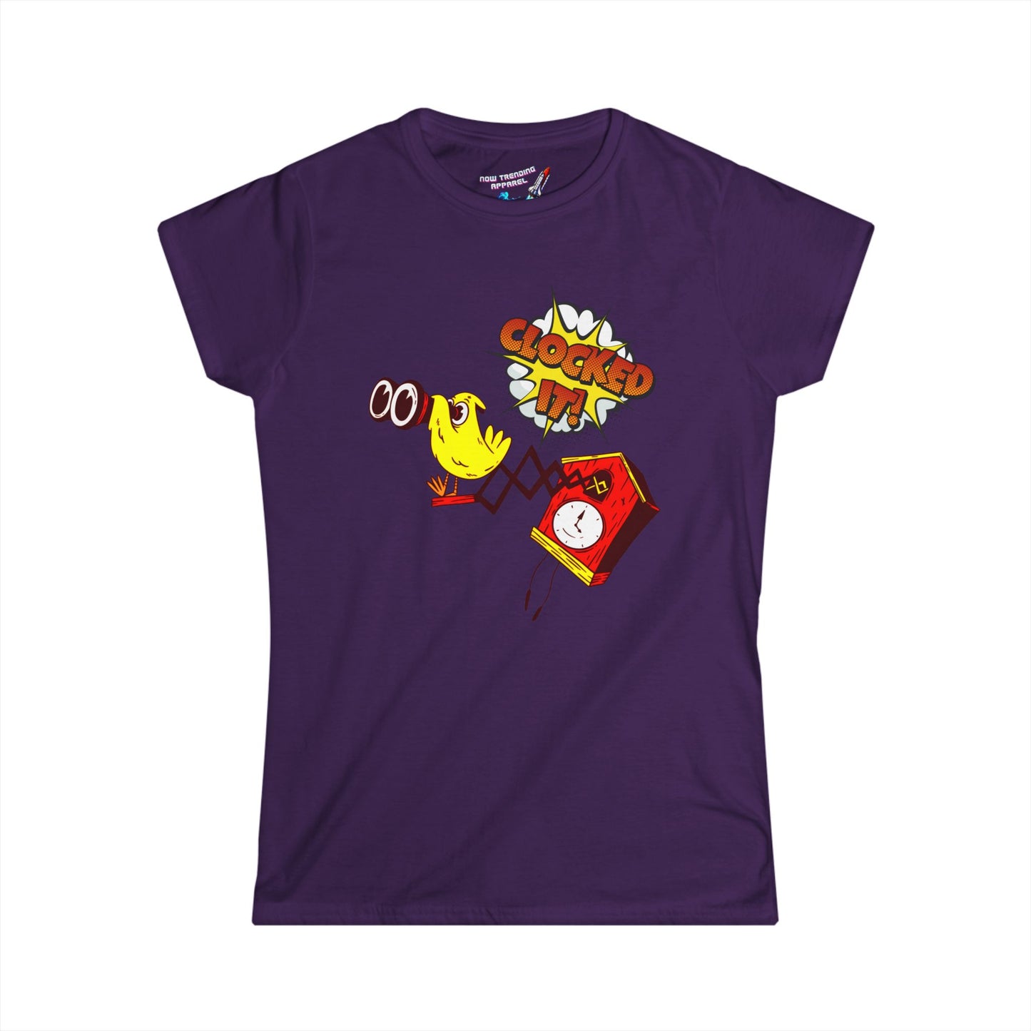 'Clocked It' Women's Graphic T-Shirt