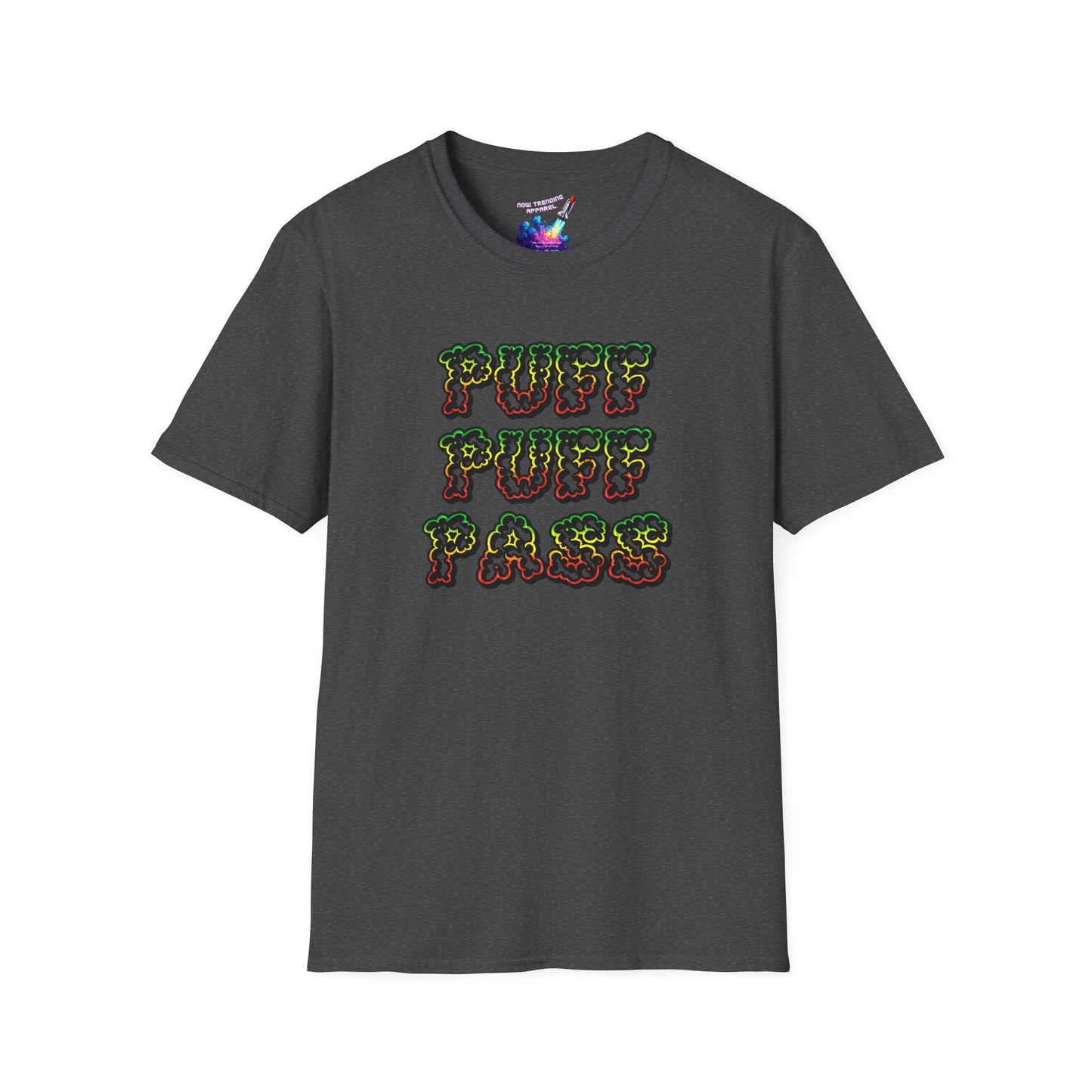 ‘PUFF PUFF PASS’ Unisex Graphic T-Shirt