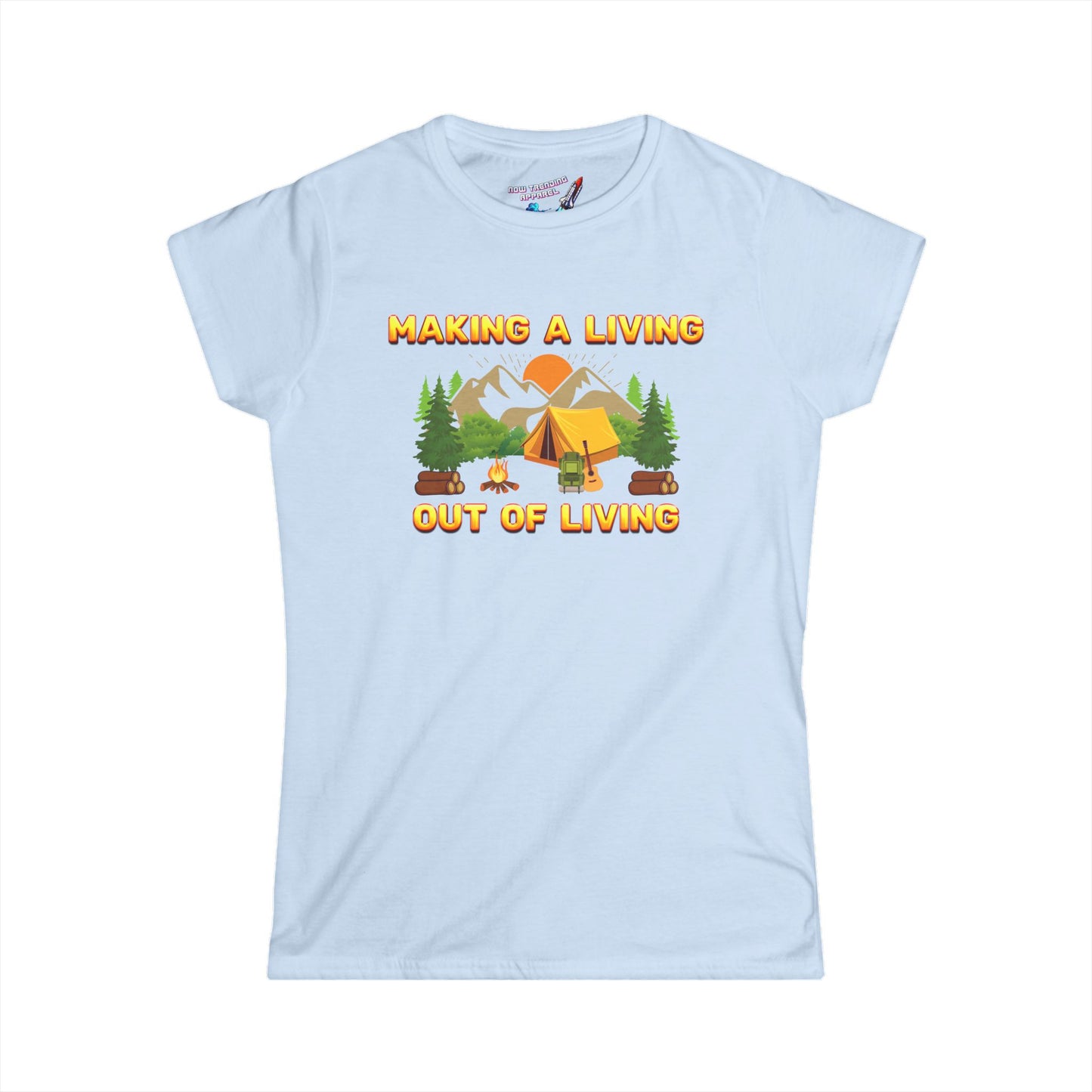 'Making a Living' Women's Graphic T-Shirt