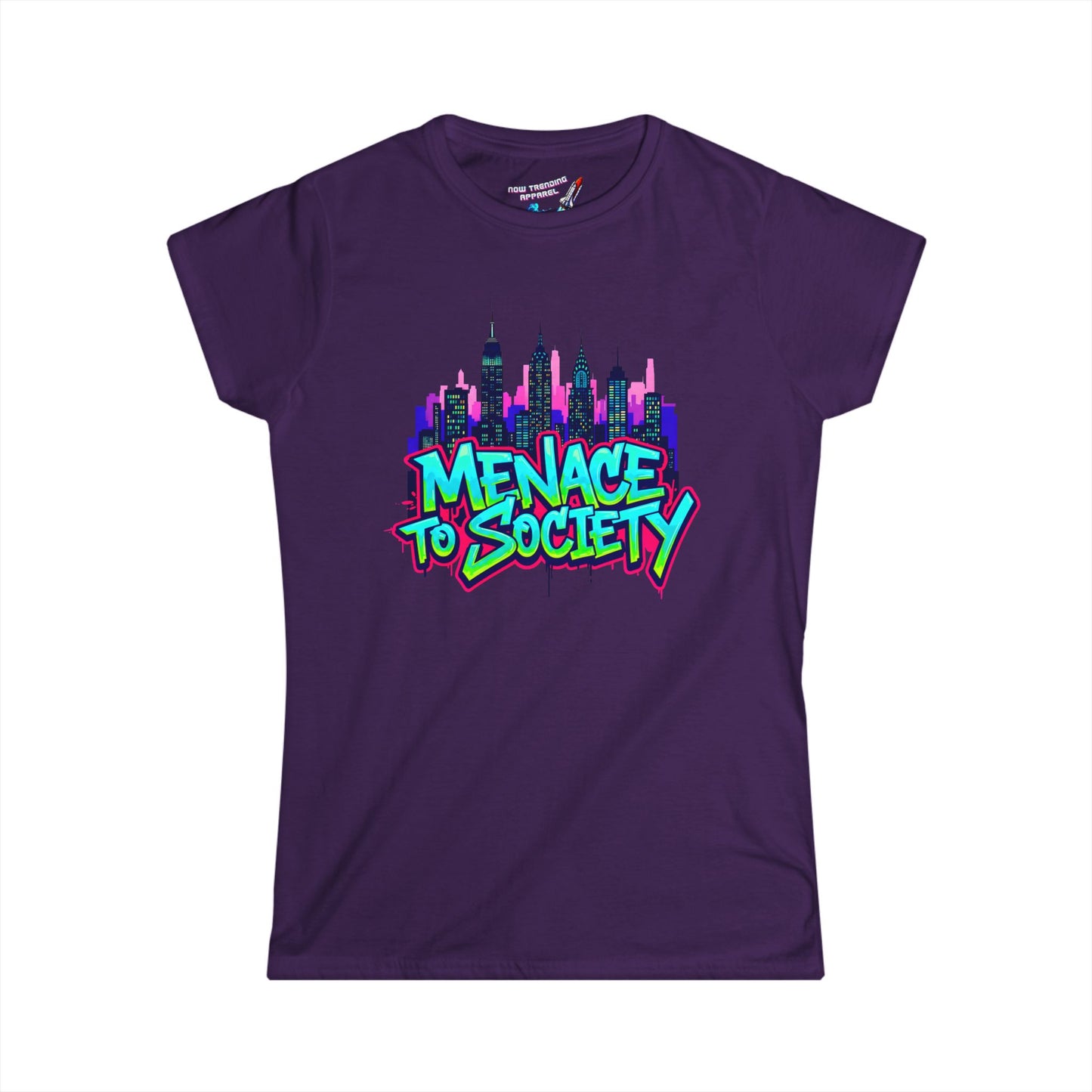'Menace to Society' Women's Graphic T-Shirt