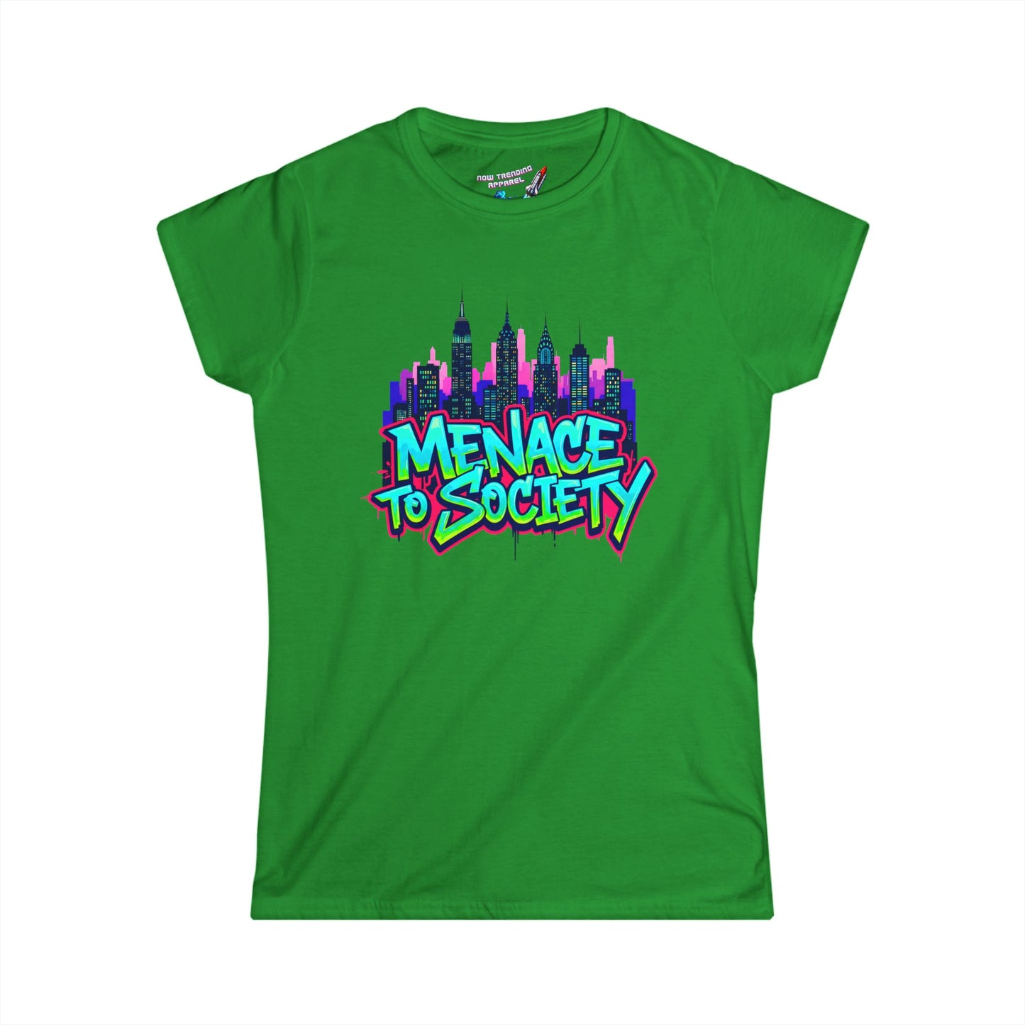 'Menace to Society' Women's Graphic T-Shirt