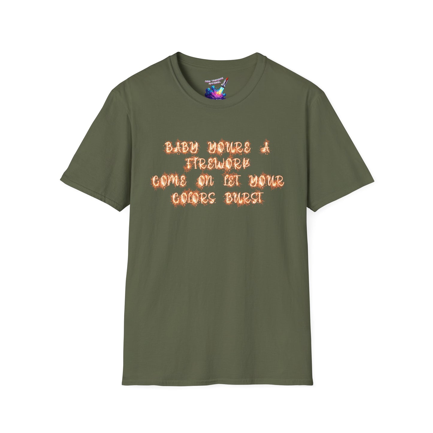 'Fireworks' Unisex Graphic T-Shirt